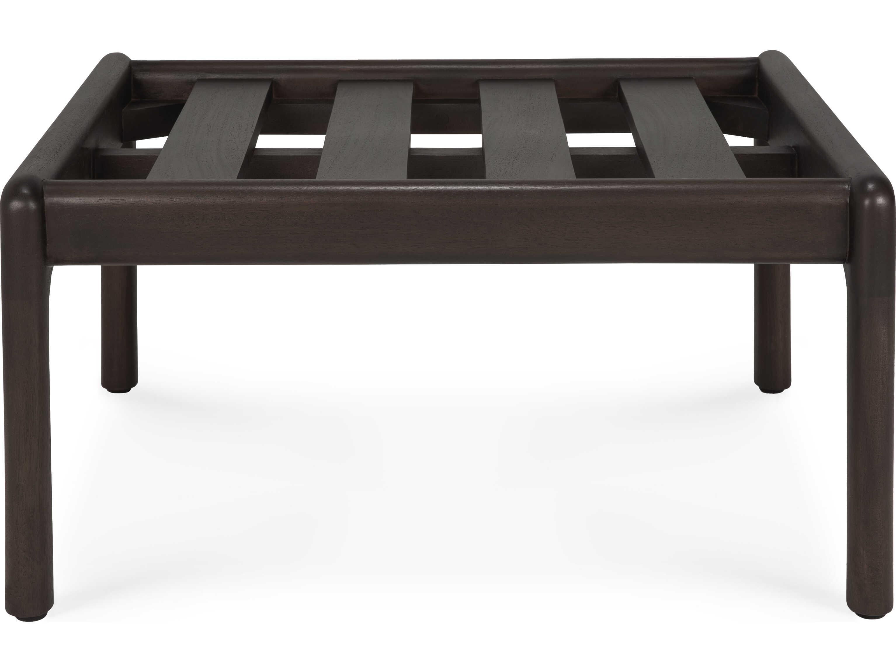 Ethnicraft Jack Mahogany Dark Brown Footstool Frame