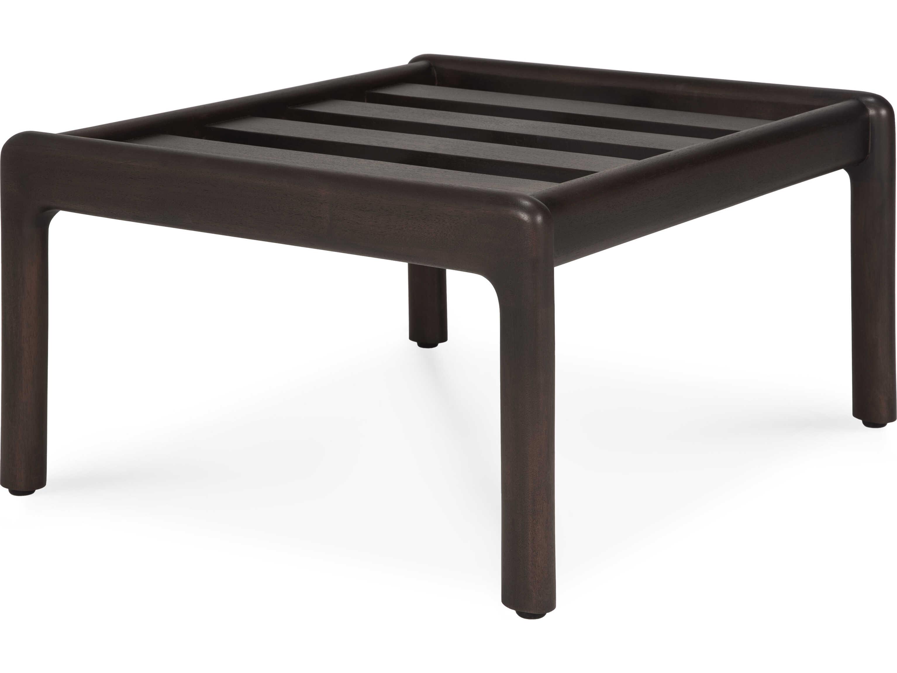 Ethnicraft Jack Mahogany Dark Brown Footstool Frame