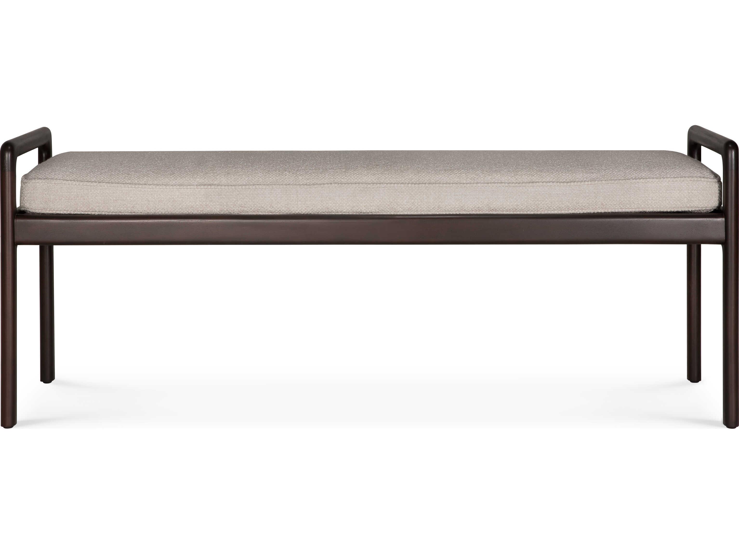 Ethnicraft Jack Mahogany Dark Brown Bench