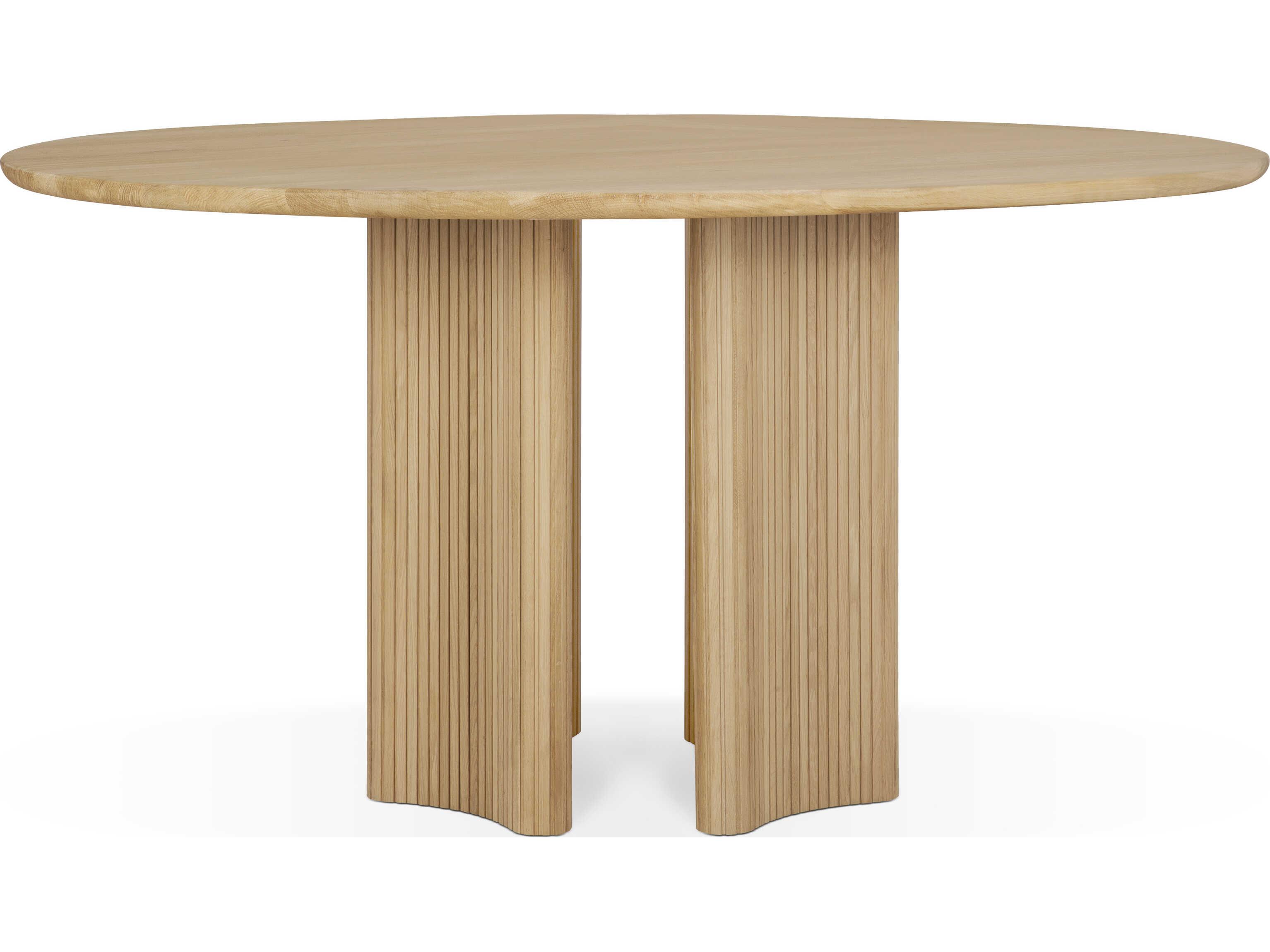 Ethnicraft Roller Max Oak Oiled Dining Table