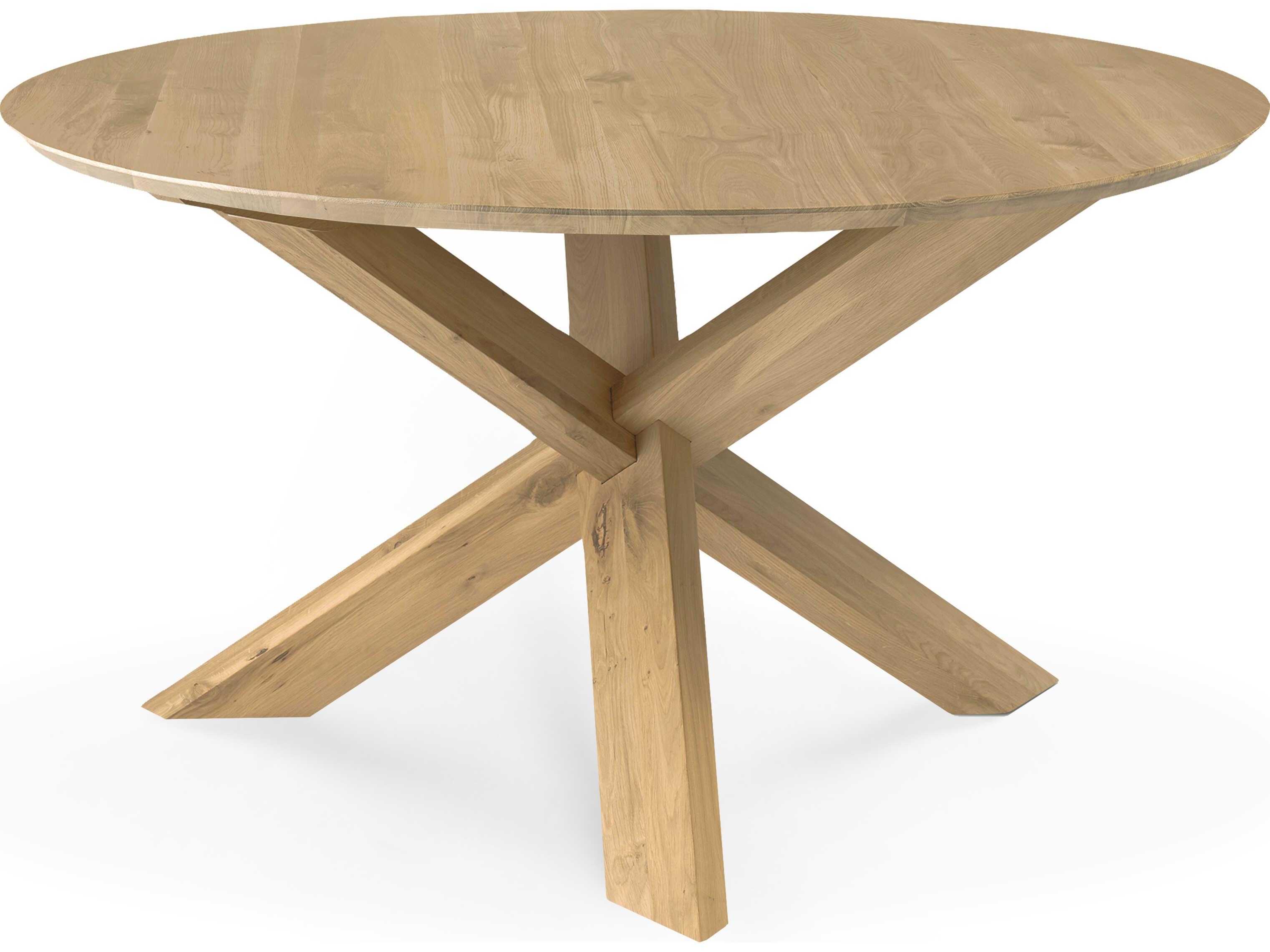 Ethnicraft Circle Oak Dining Table