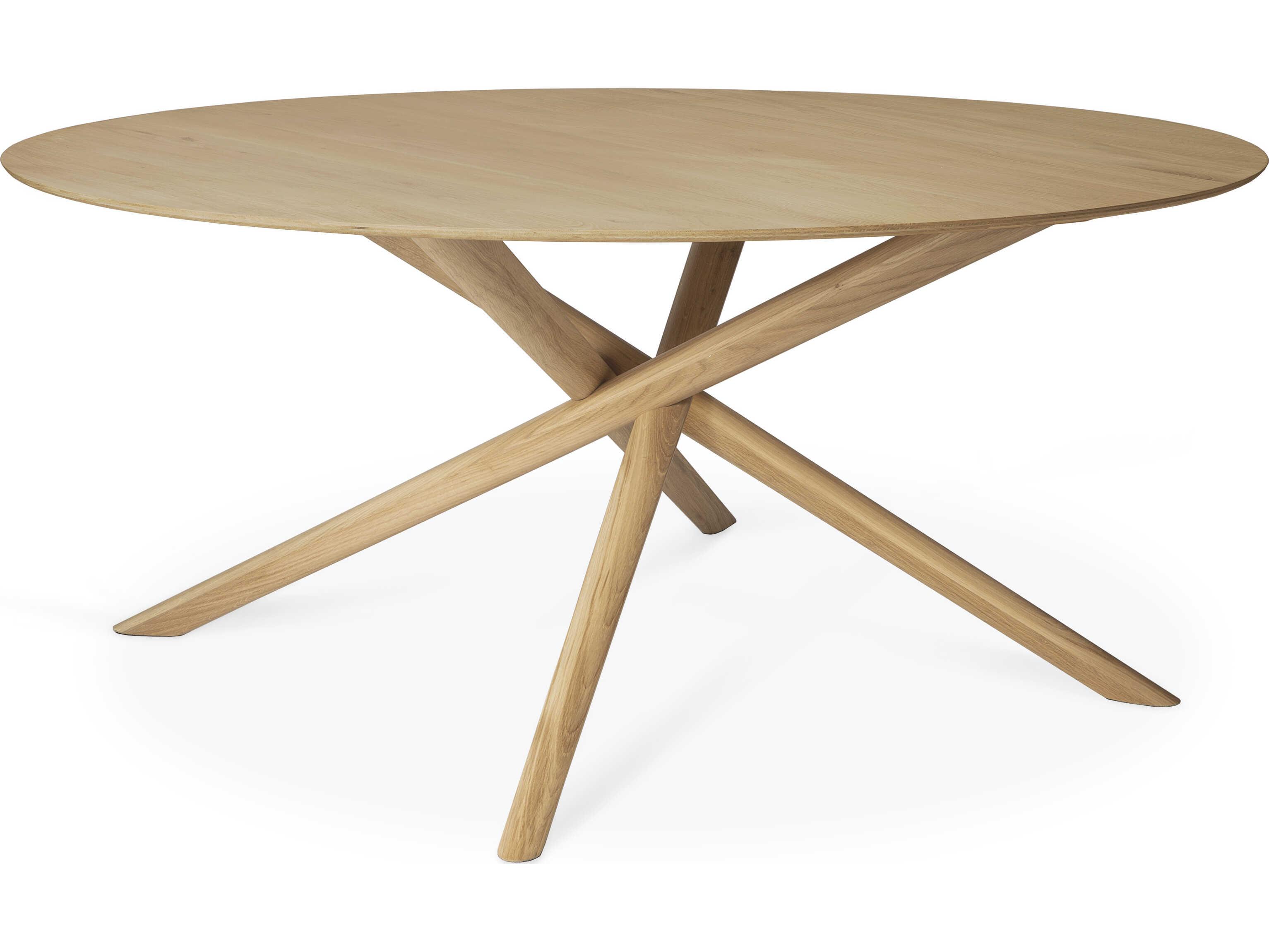 Ethnicraft Mikado Oak Dining Table