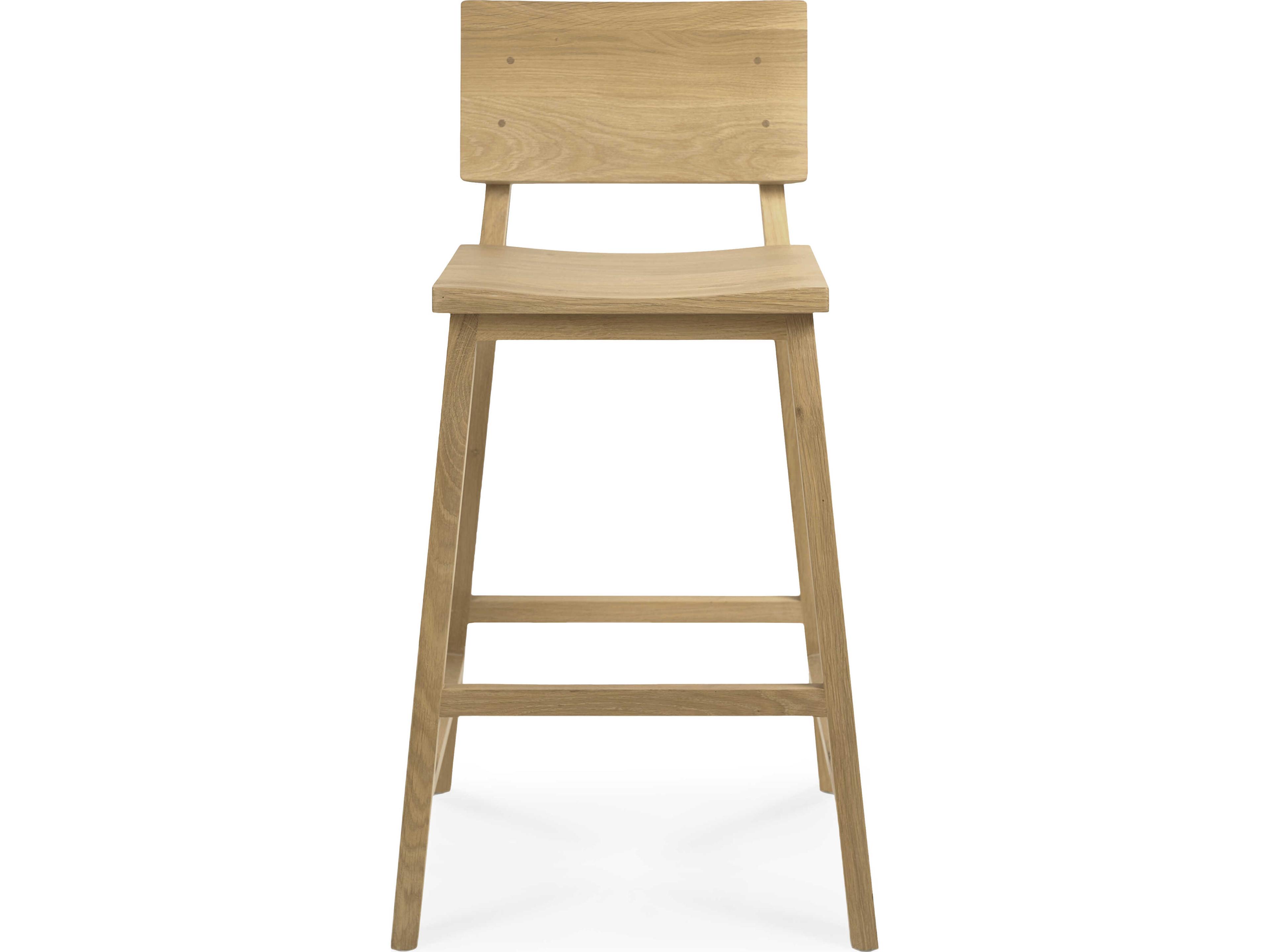 Ethnicraft N3 Oak Counter Stool