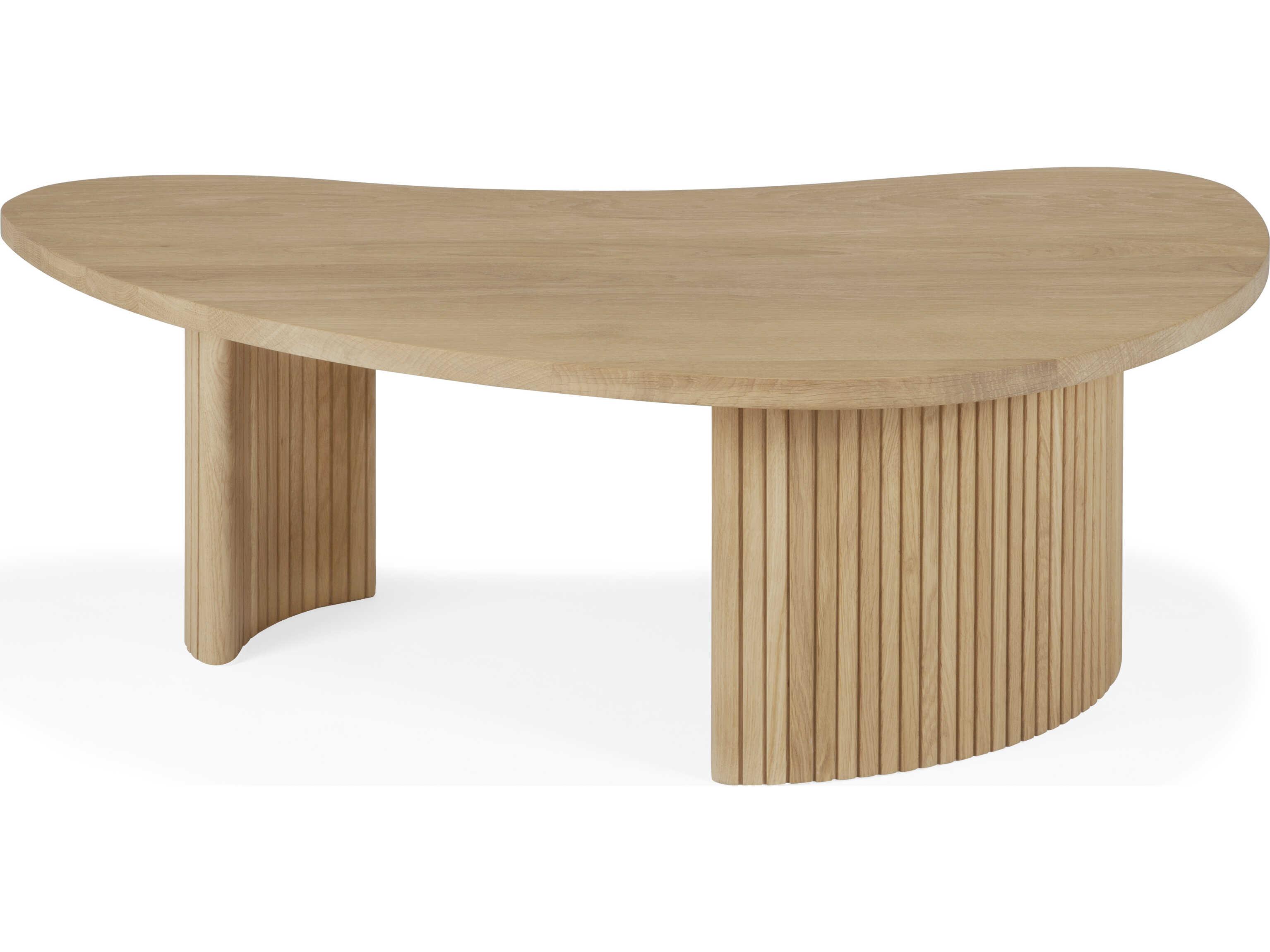 Ethnicraft Boomerang Oak Coffee Table