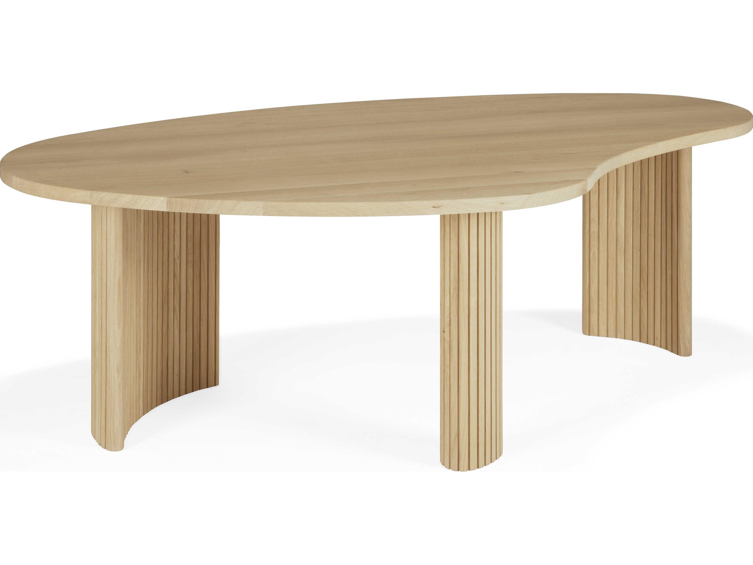 Ethnicraft Boomerang Oak Coffee Table