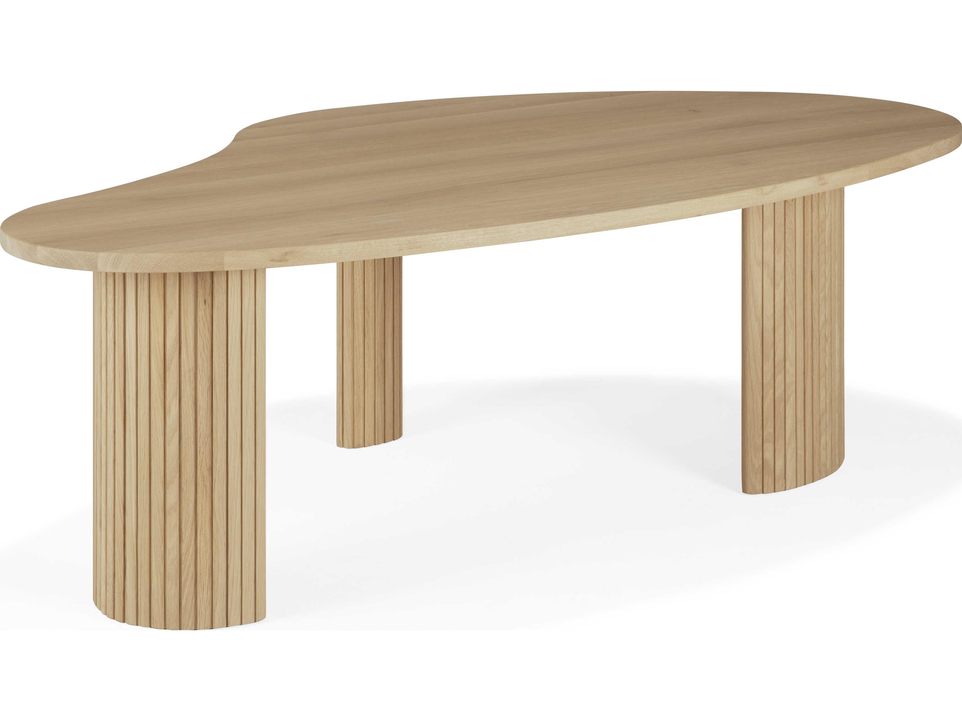 Ethnicraft Boomerang Oak Coffee Table