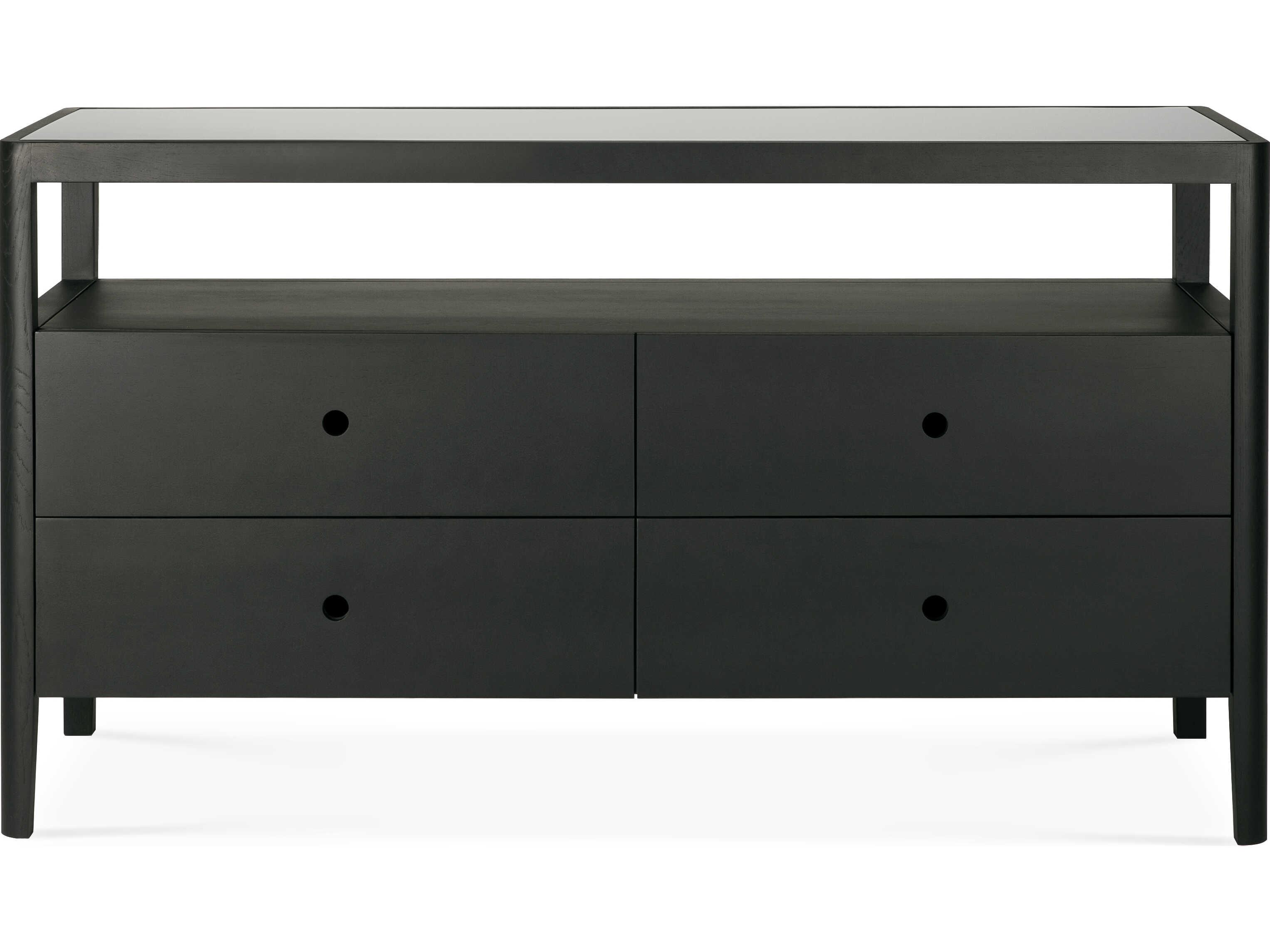 Ethnicraft Spindle Oak Black Dresser