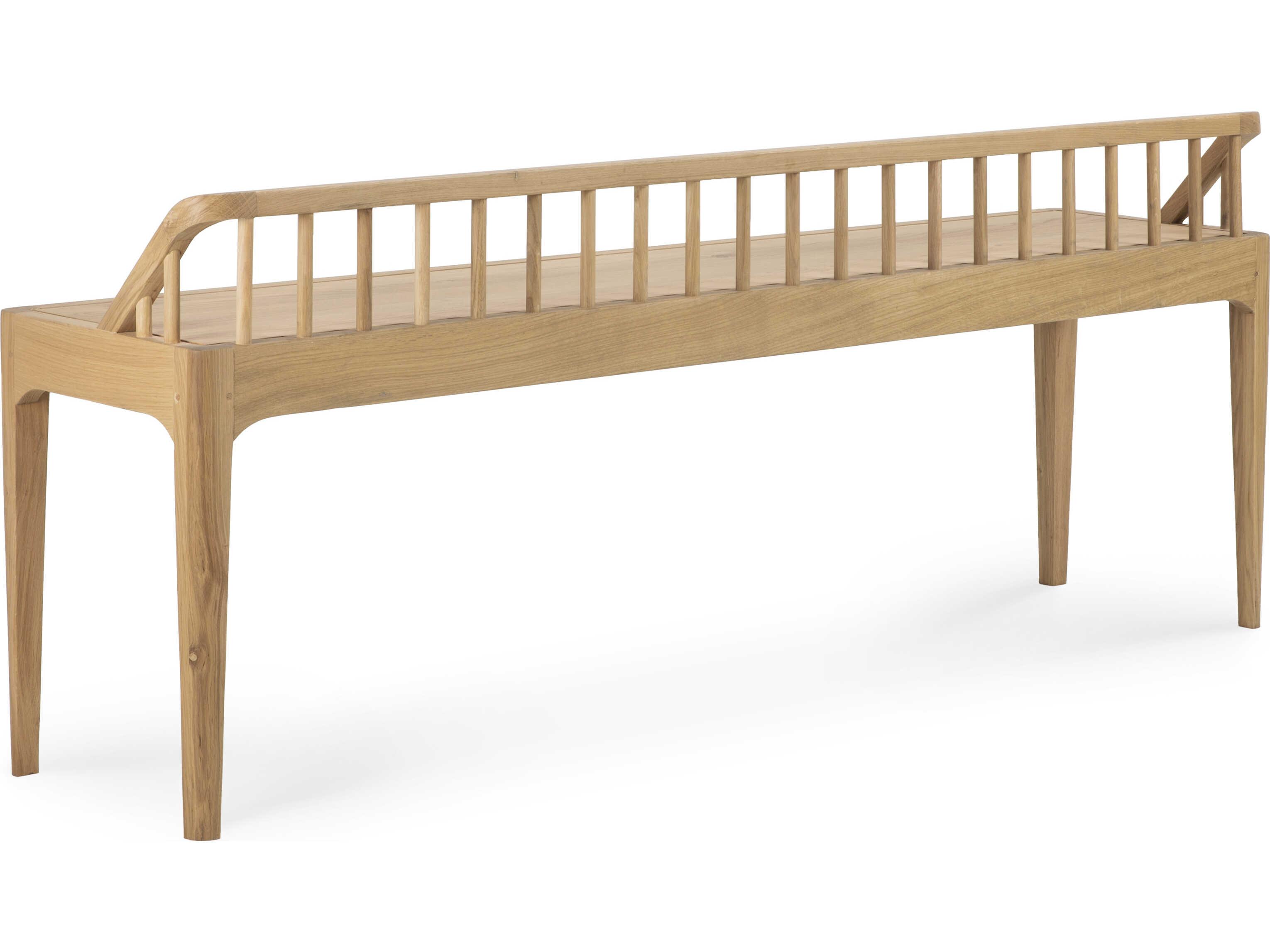 Ethnicraft Spindle Oak Bench