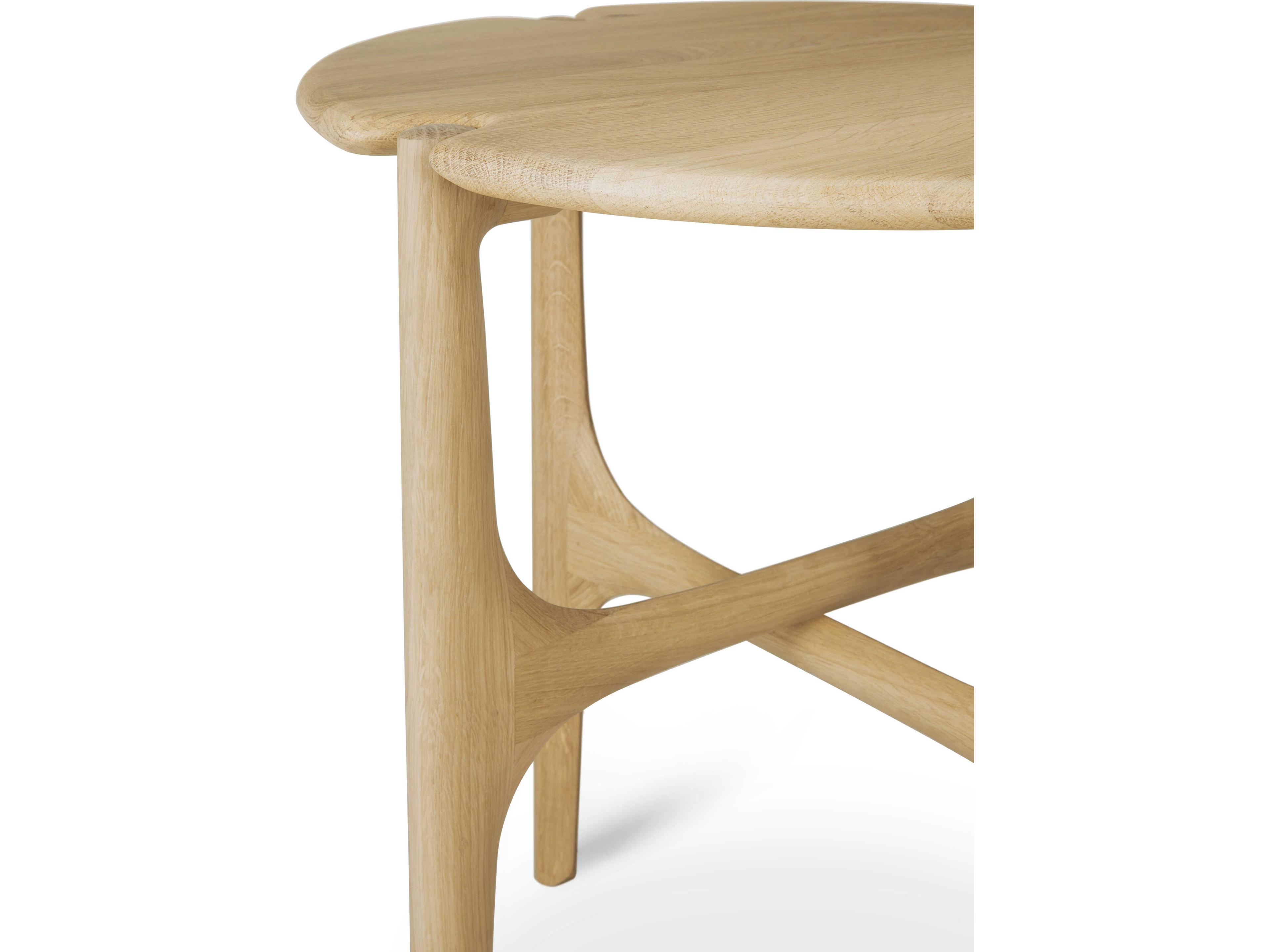 Ethnicraft Pi Oak Pi Side Table