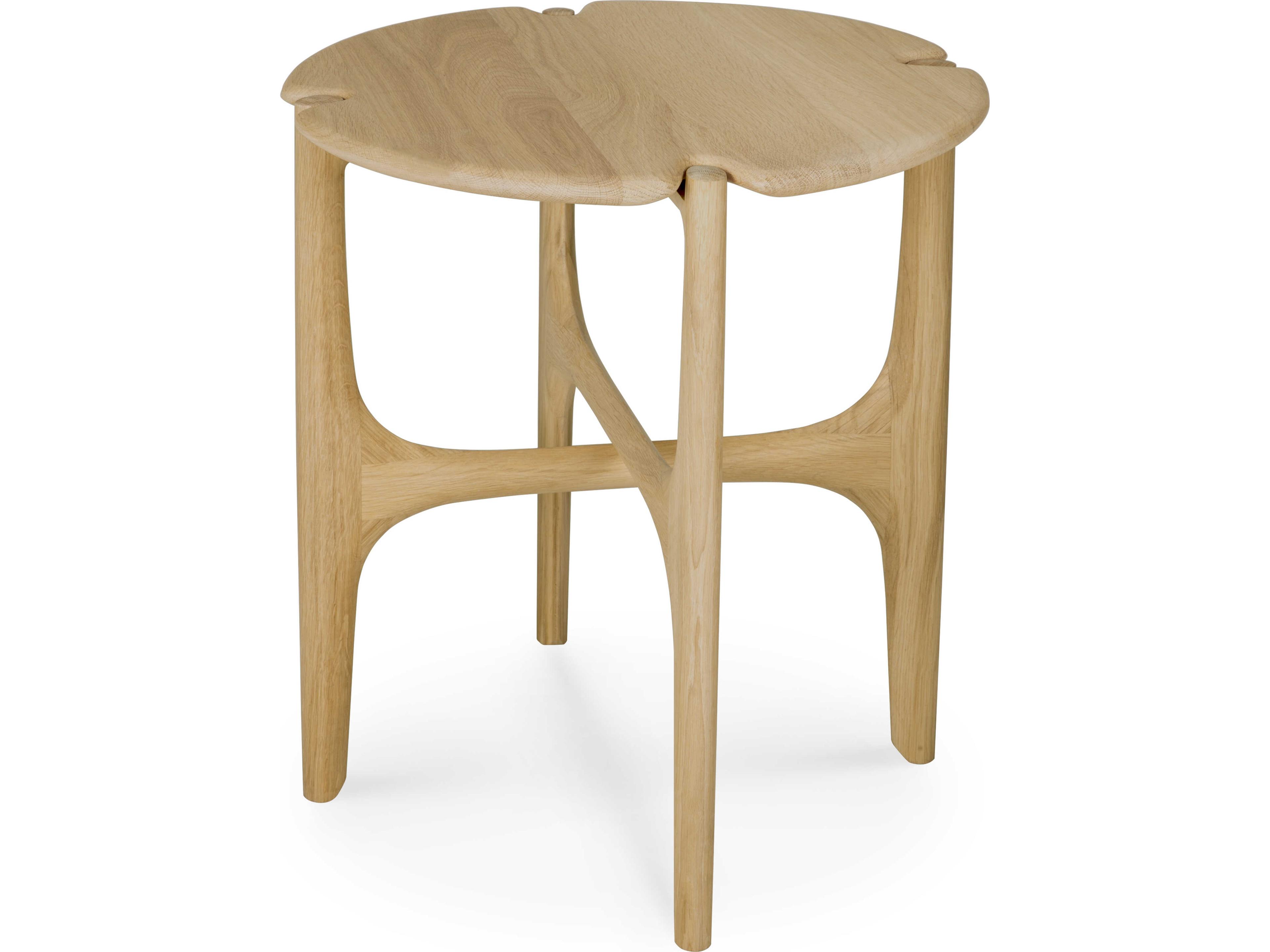 Ethnicraft Pi Oak Pi Side Table