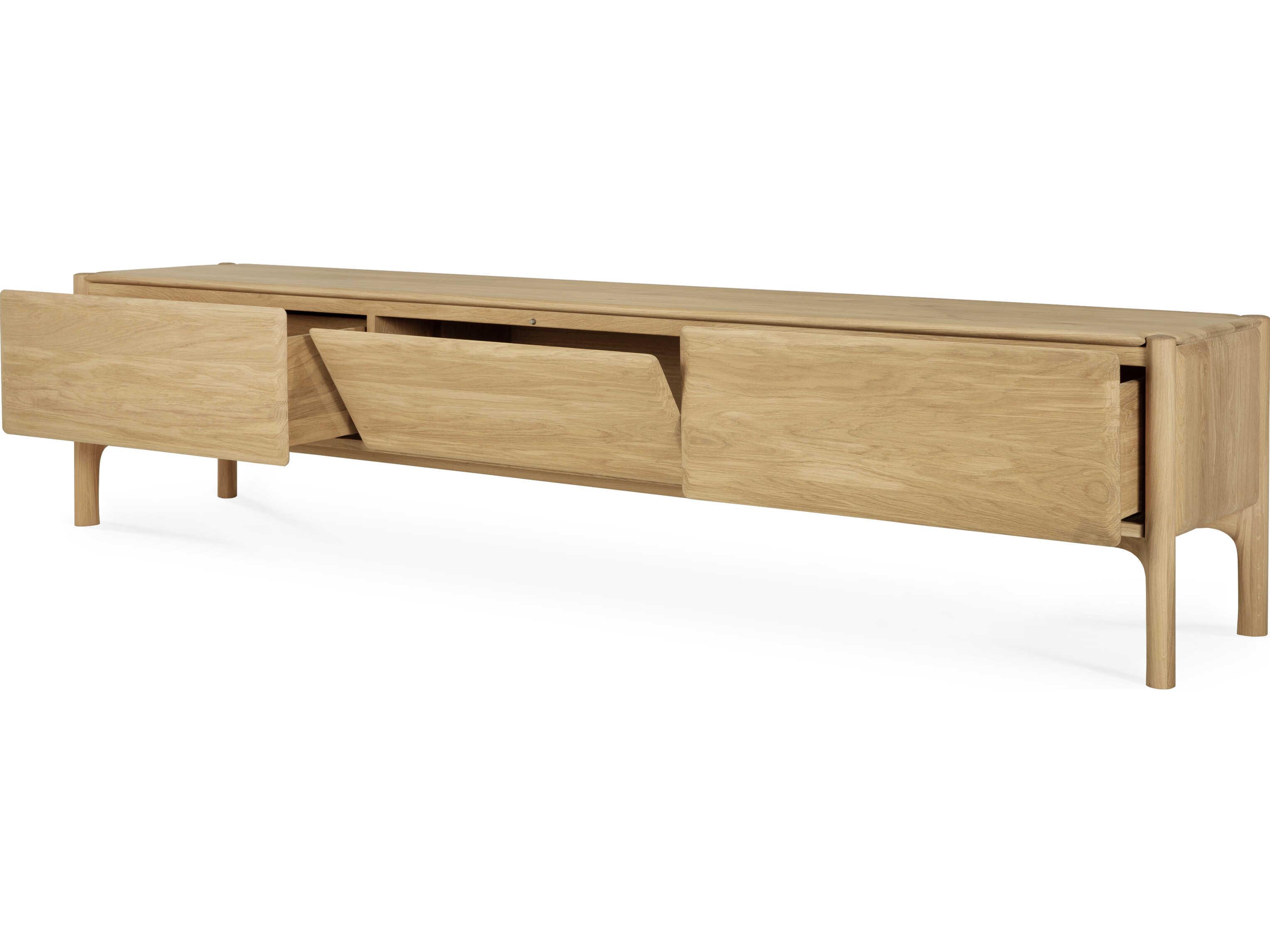 Ethnicraft Pi Oak Pi Tv Cupboard