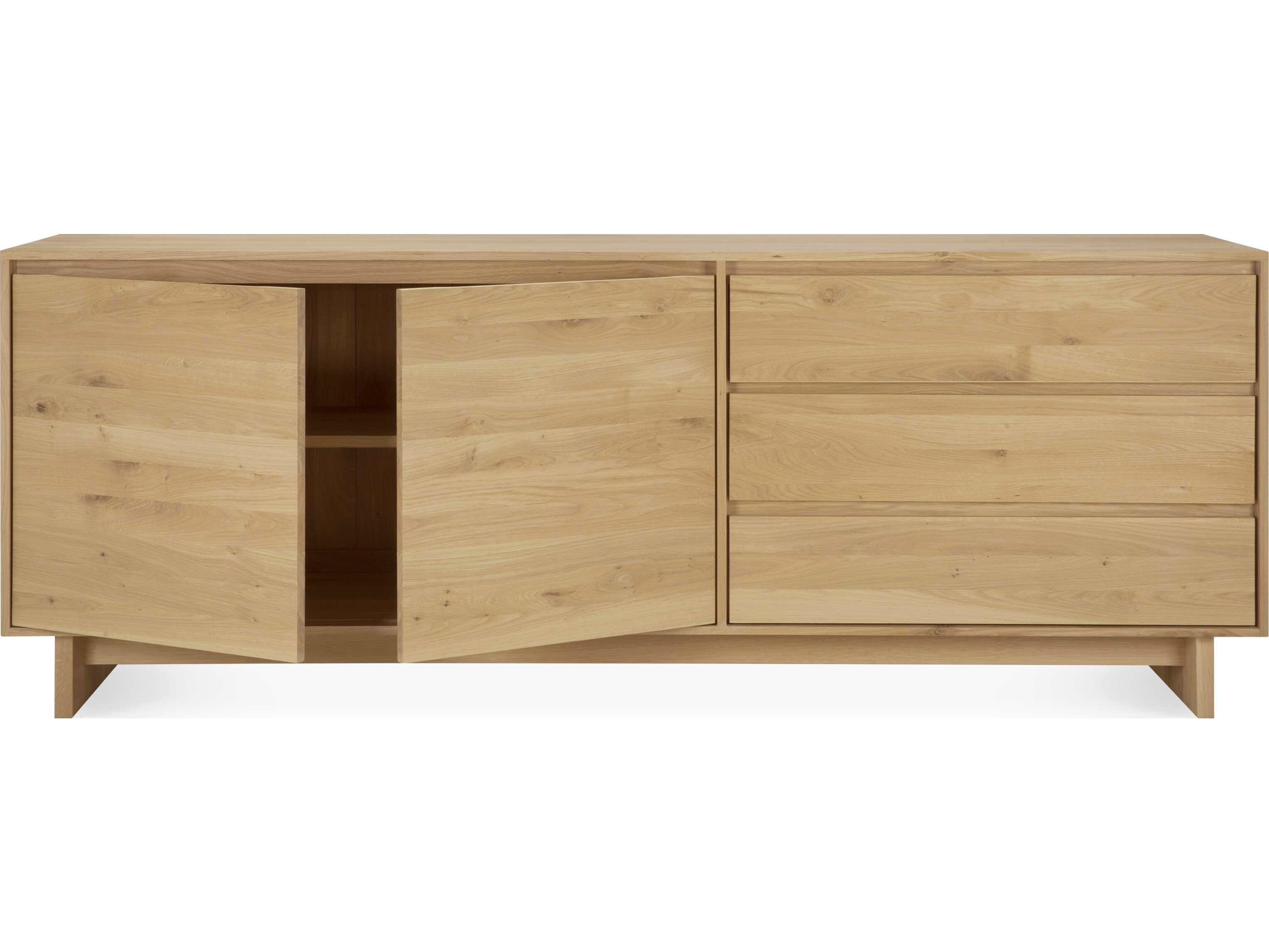 Ethnicraft Wave Oak Sideboard