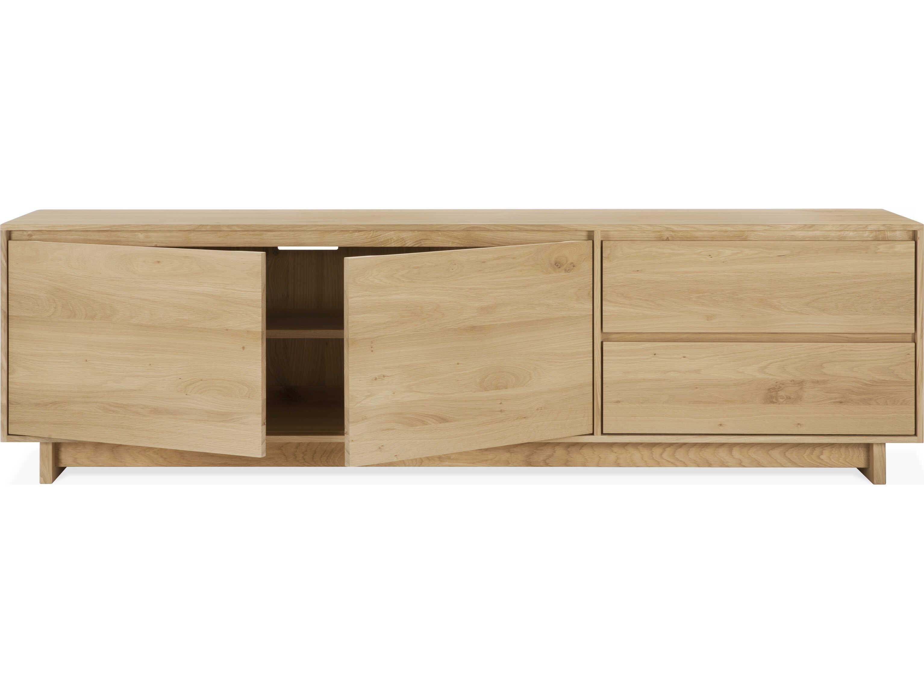 Ethnicraft Wave Oak Tv Cupboard