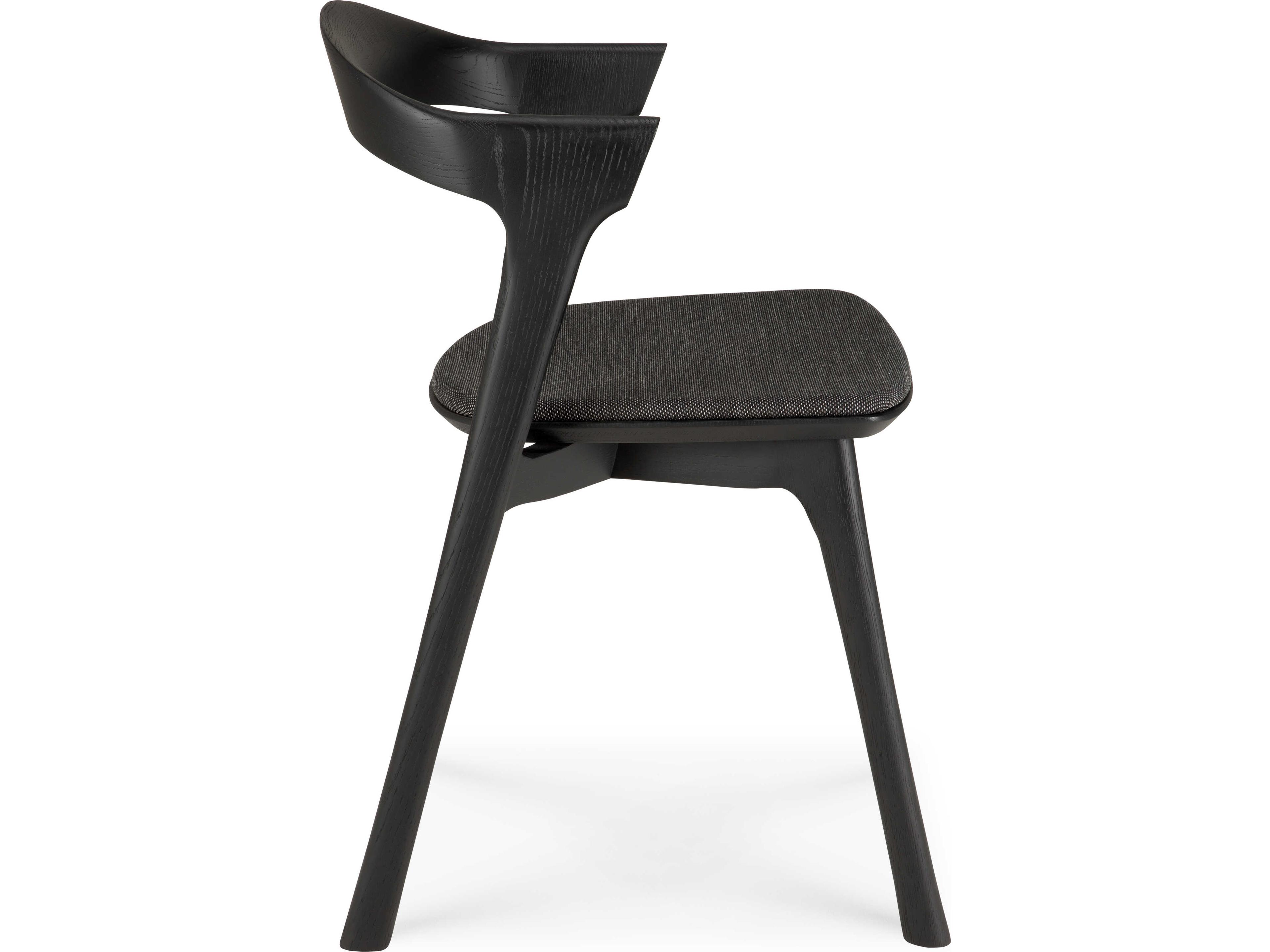 Ethnicraft Bok Oak Black and Soft Black Dining Chair