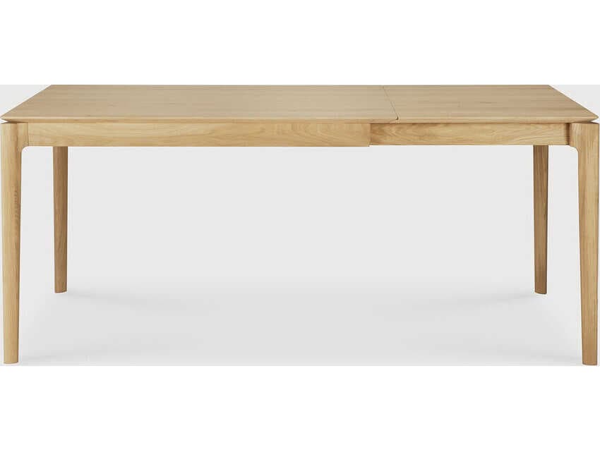 Ethnicraft Bok Oak Extendable Dining Table