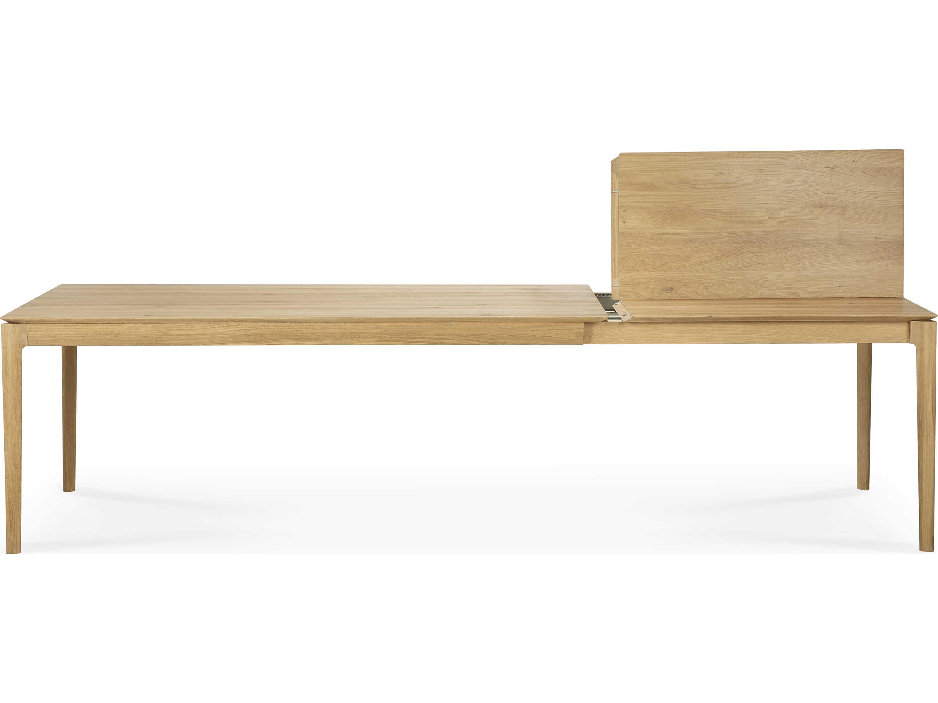 Ethnicraft Bok Oak Extendable Dining Table