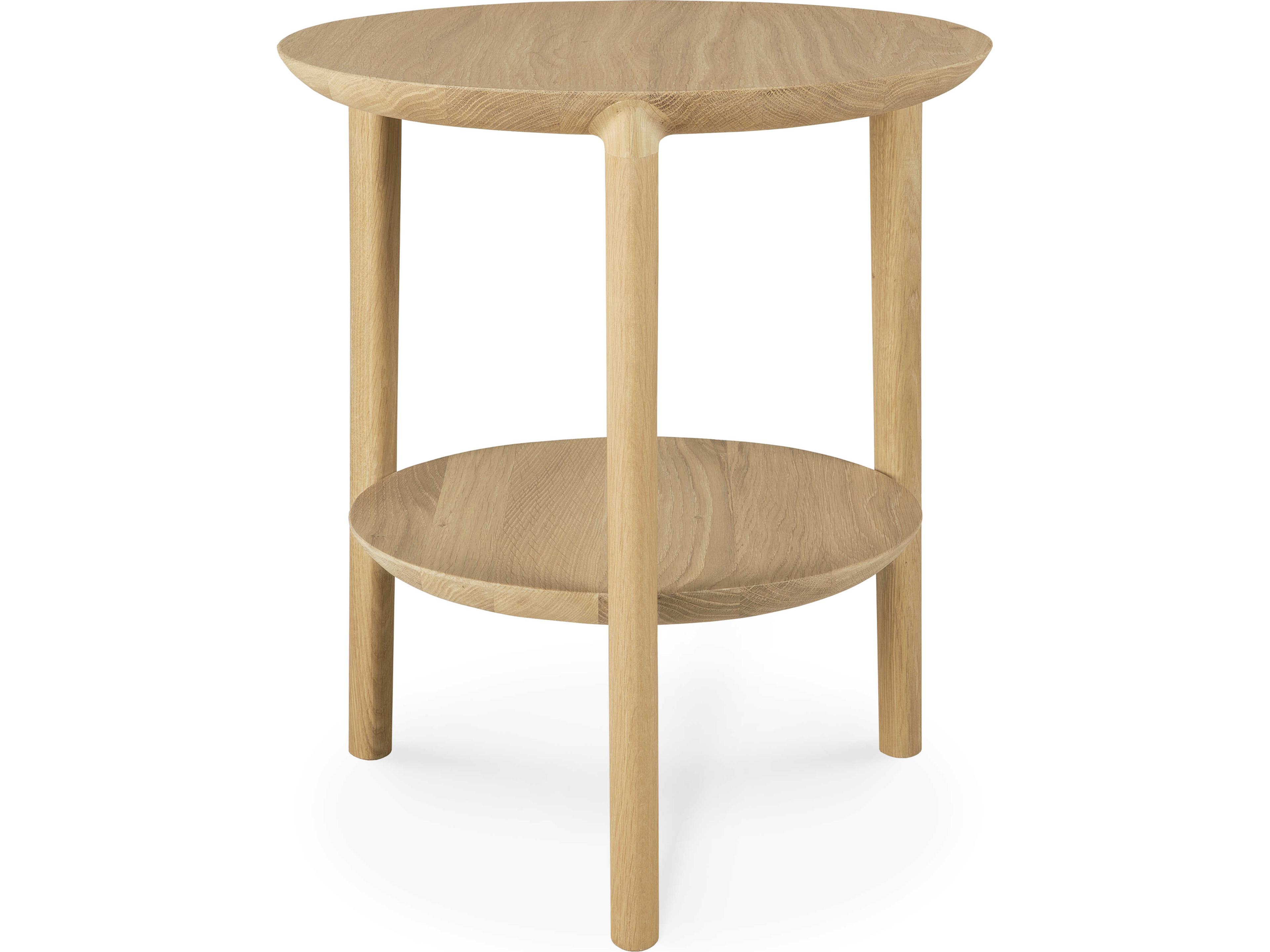 Ethnicraft Bok Oak Side Table
