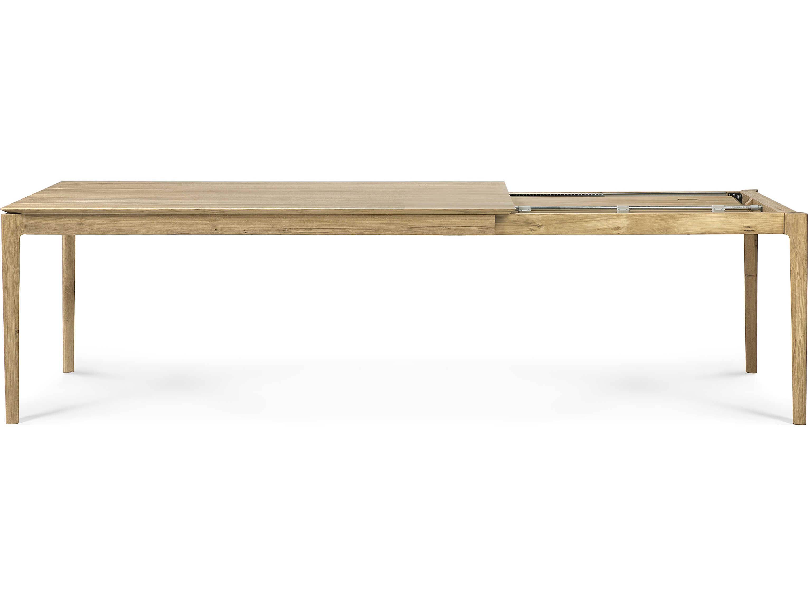 Ethnicraft Bok Oak Extendable Dining Table