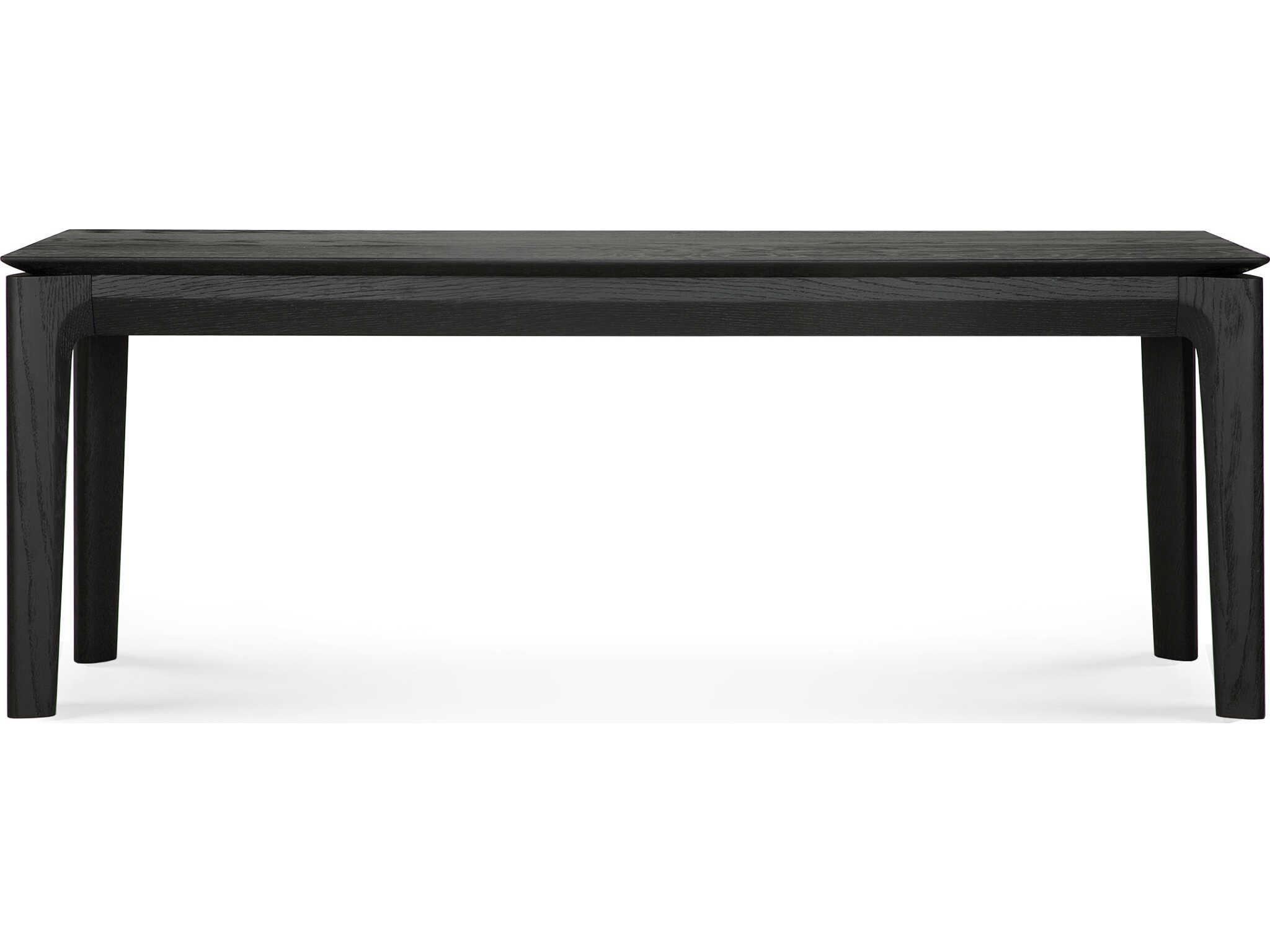 Ethnicraft Bok Oak Black Bench