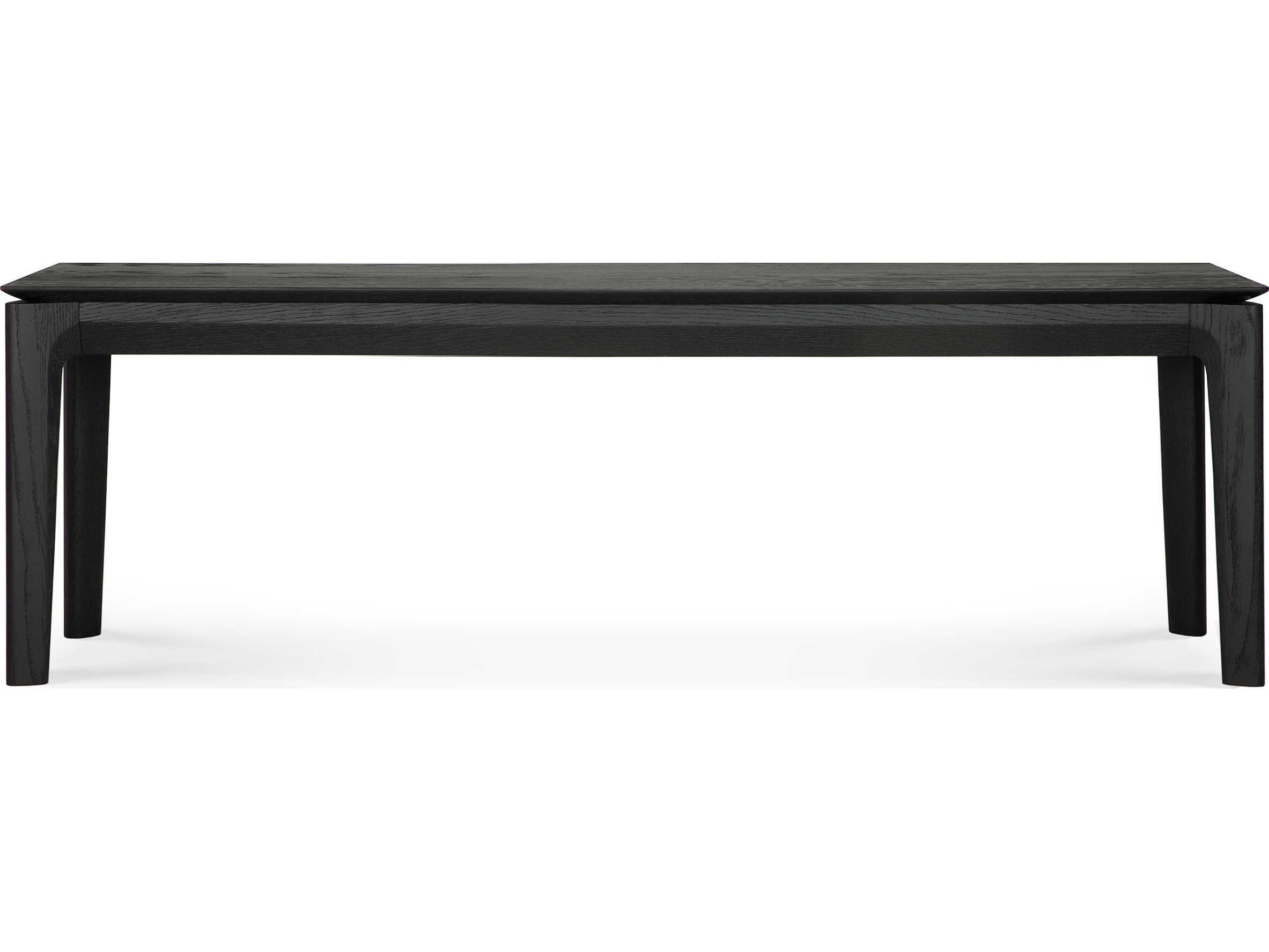 Ethnicraft Bok Oak Black Bench