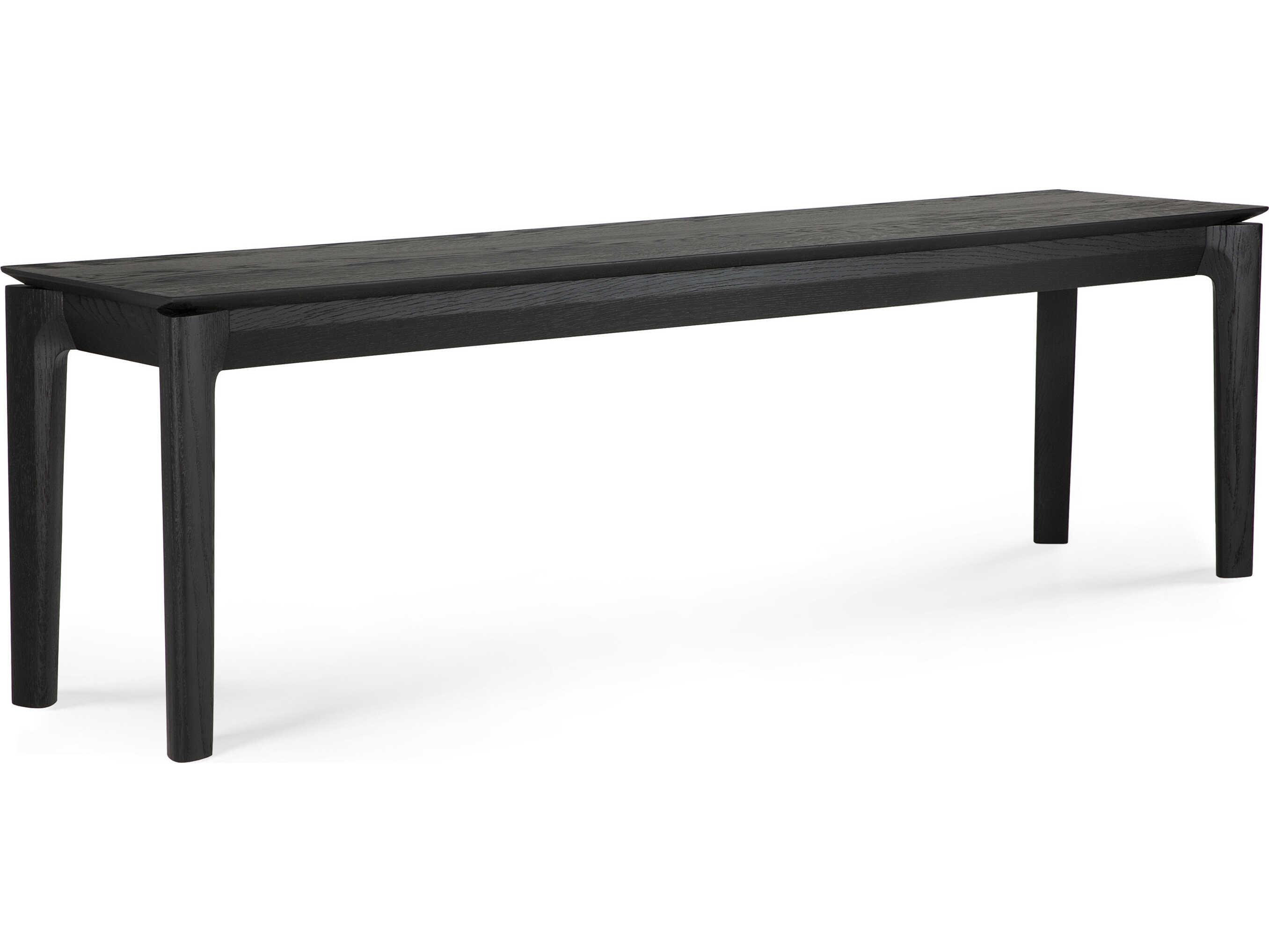 Ethnicraft Bok Oak Black Bench