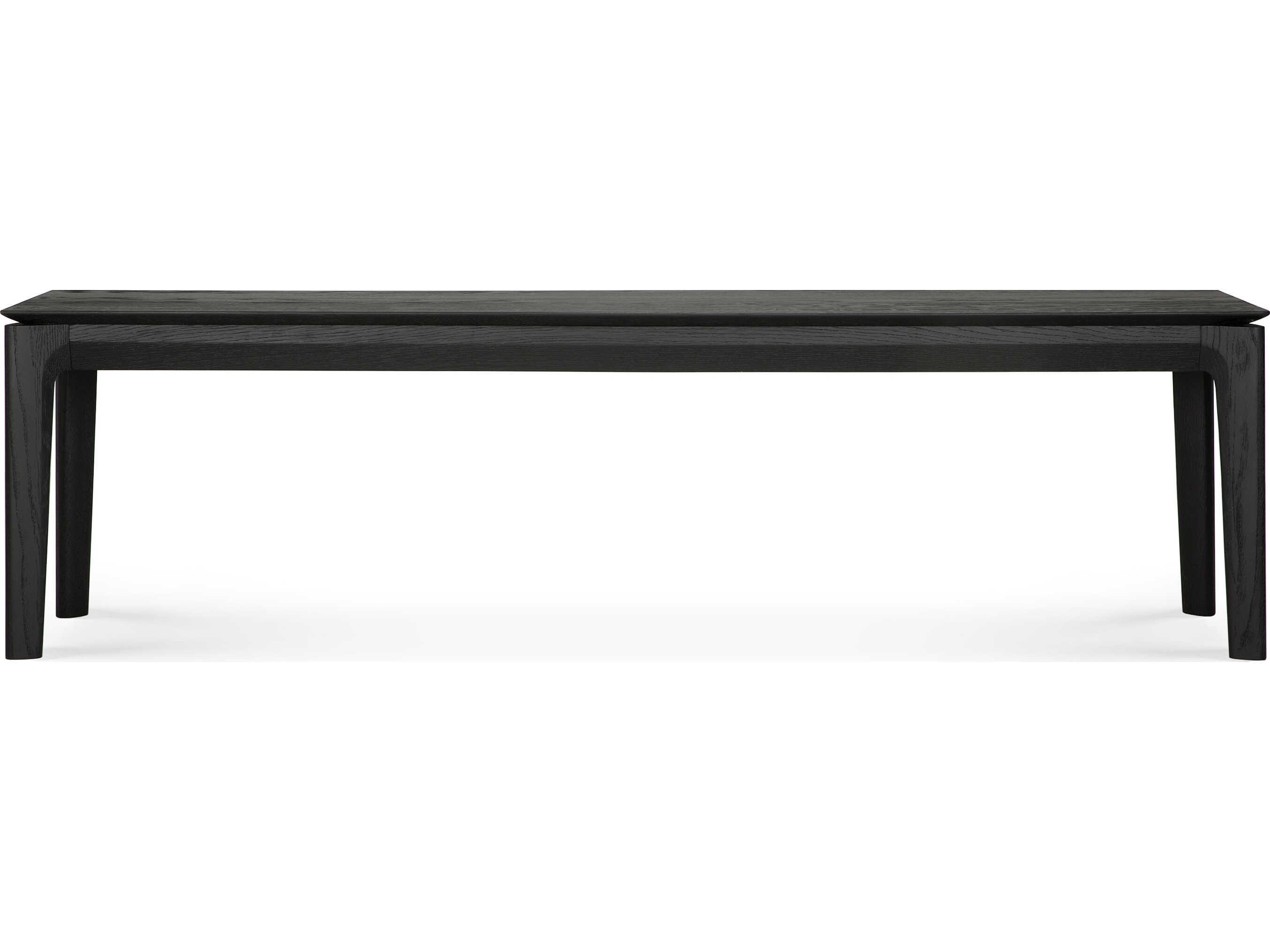 Ethnicraft Bok Oak Black Bench