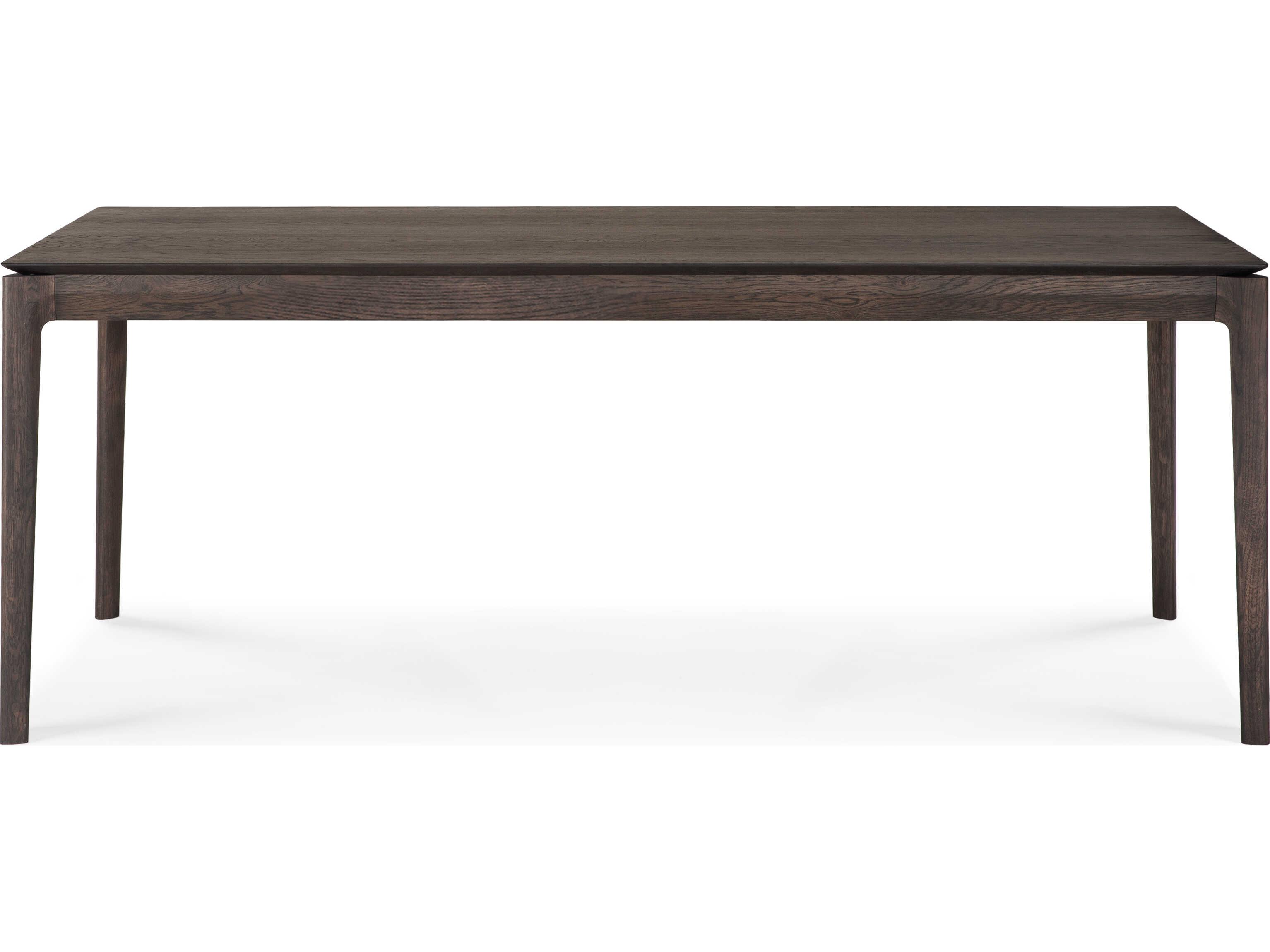 Ethnicraft Bok Oak Brown Extendable Dining Table