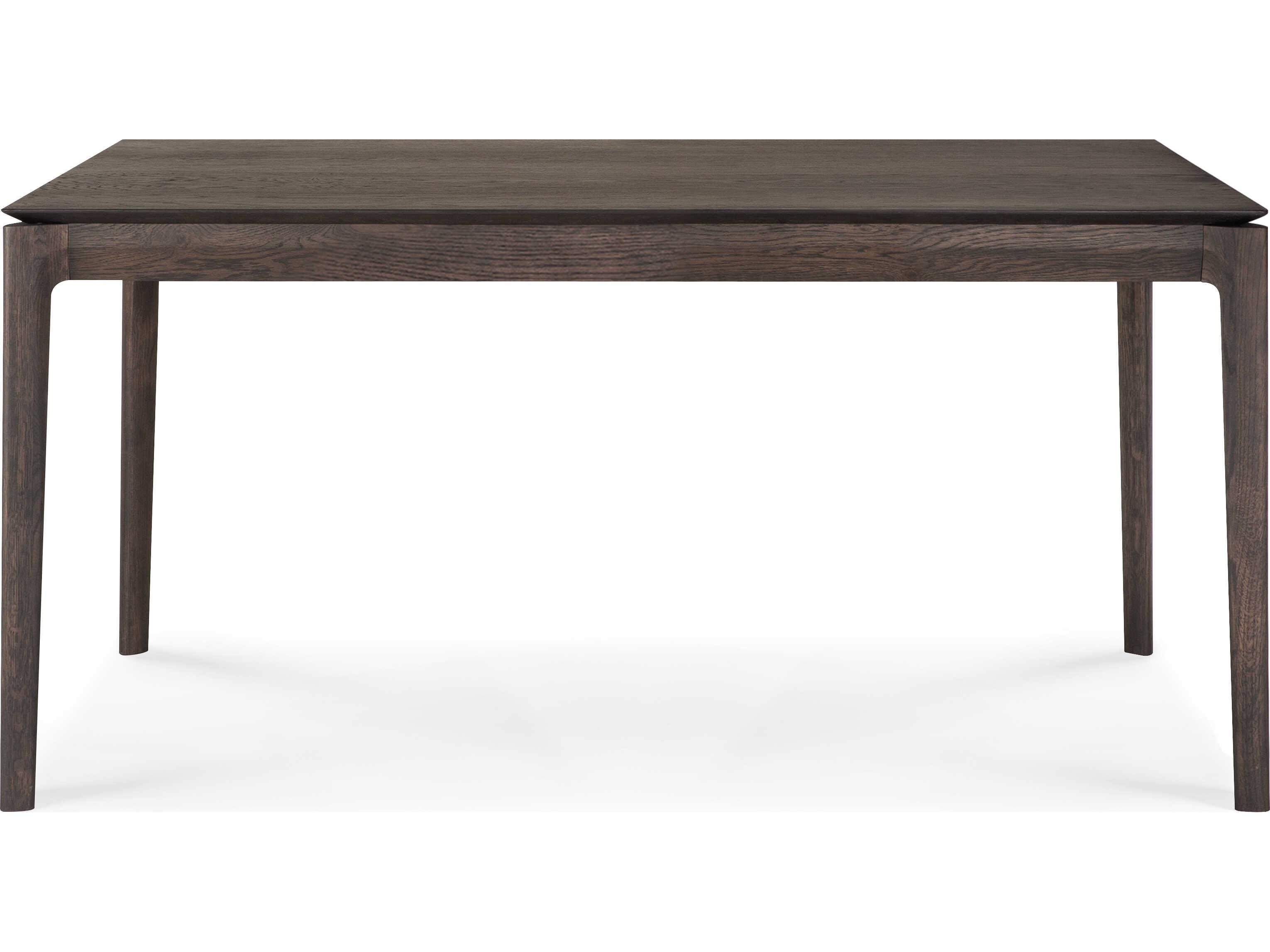 Ethnicraft Bok Oak Brown Extendable Dining Table