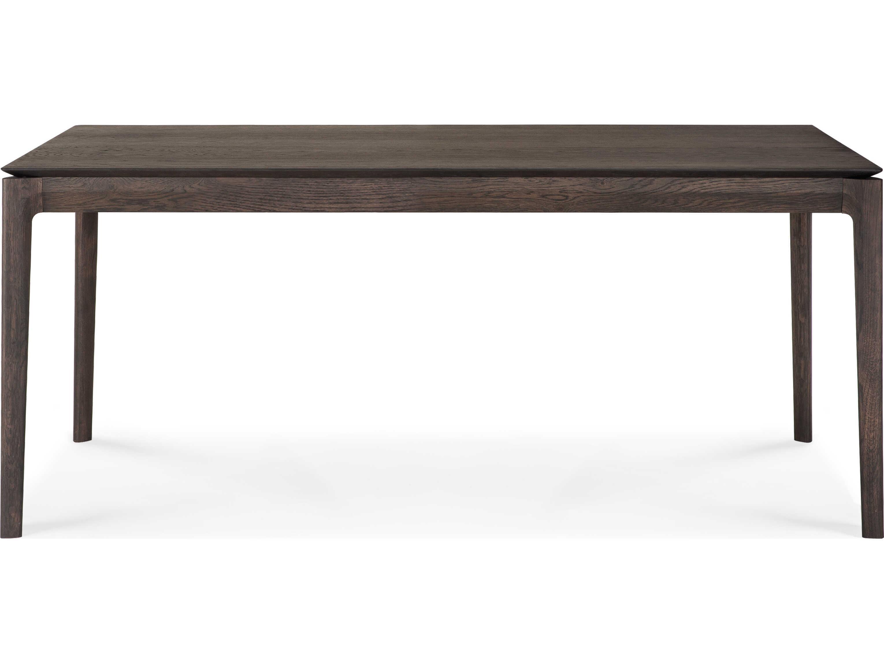 Ethnicraft Bok Oak Brown Extendable Dining Table