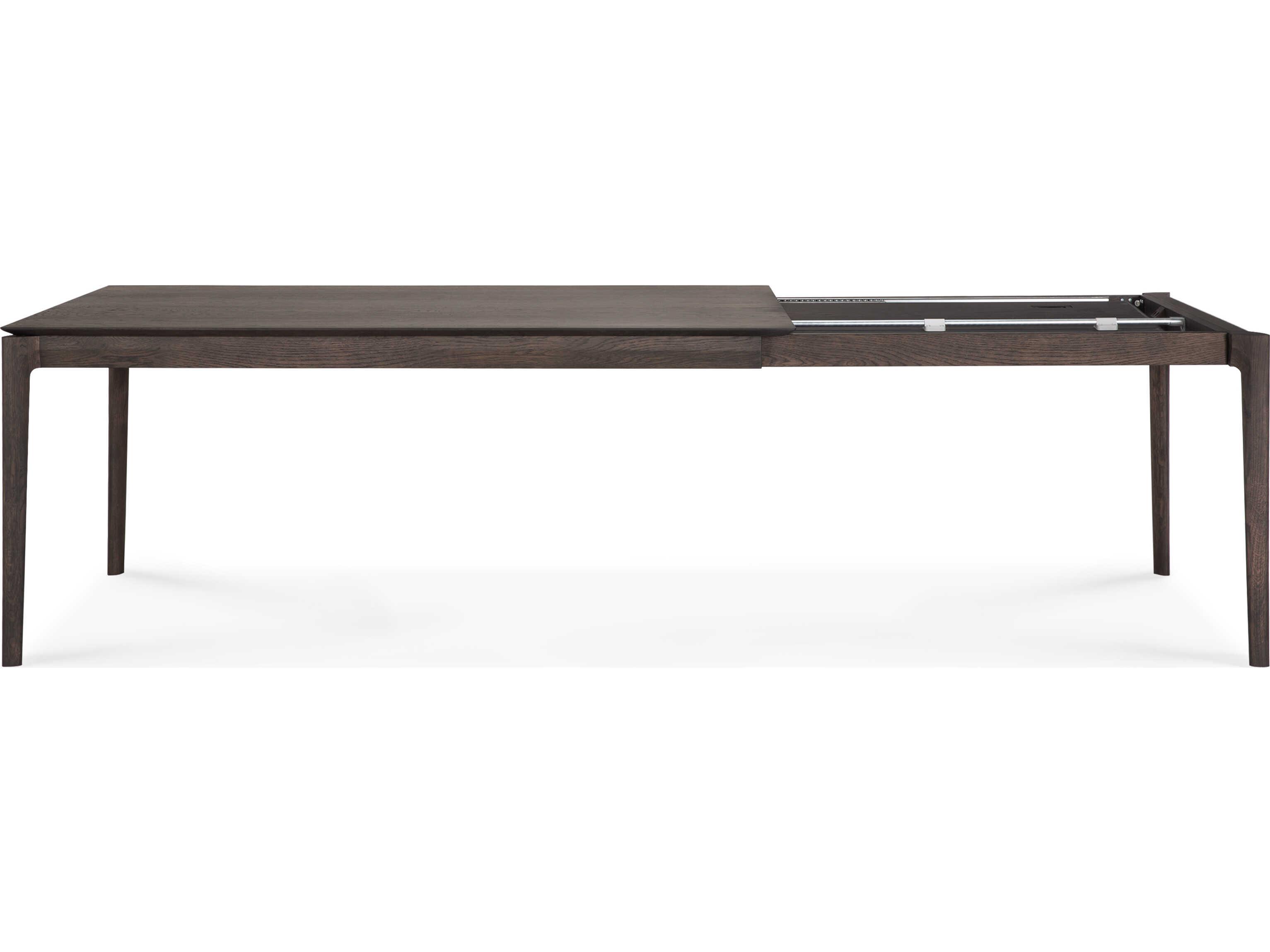 Ethnicraft Bok Oak Brown Extendable Dining Table