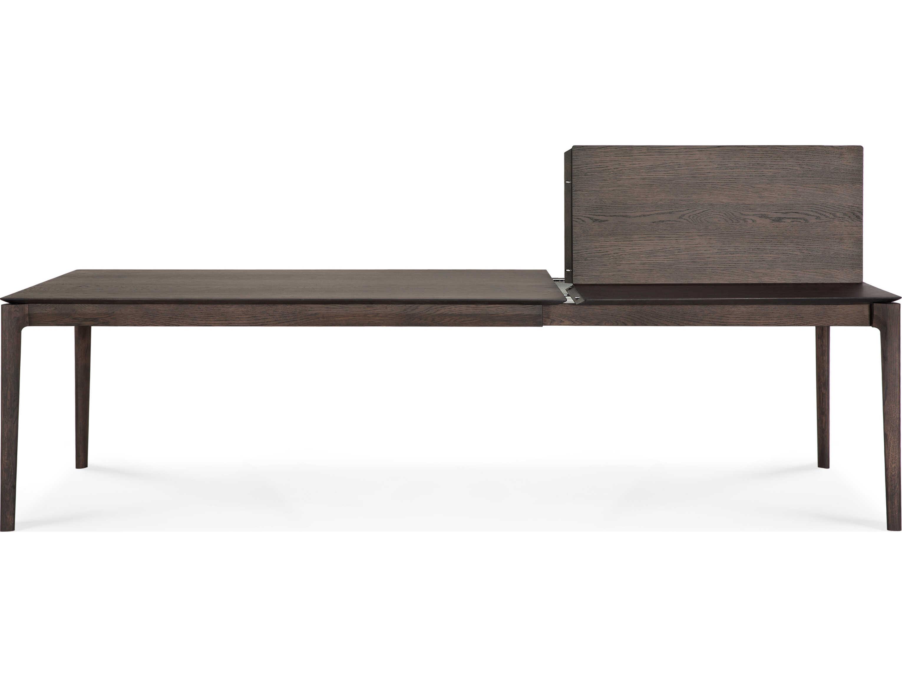 Ethnicraft Bok Oak Brown Extendable Dining Table