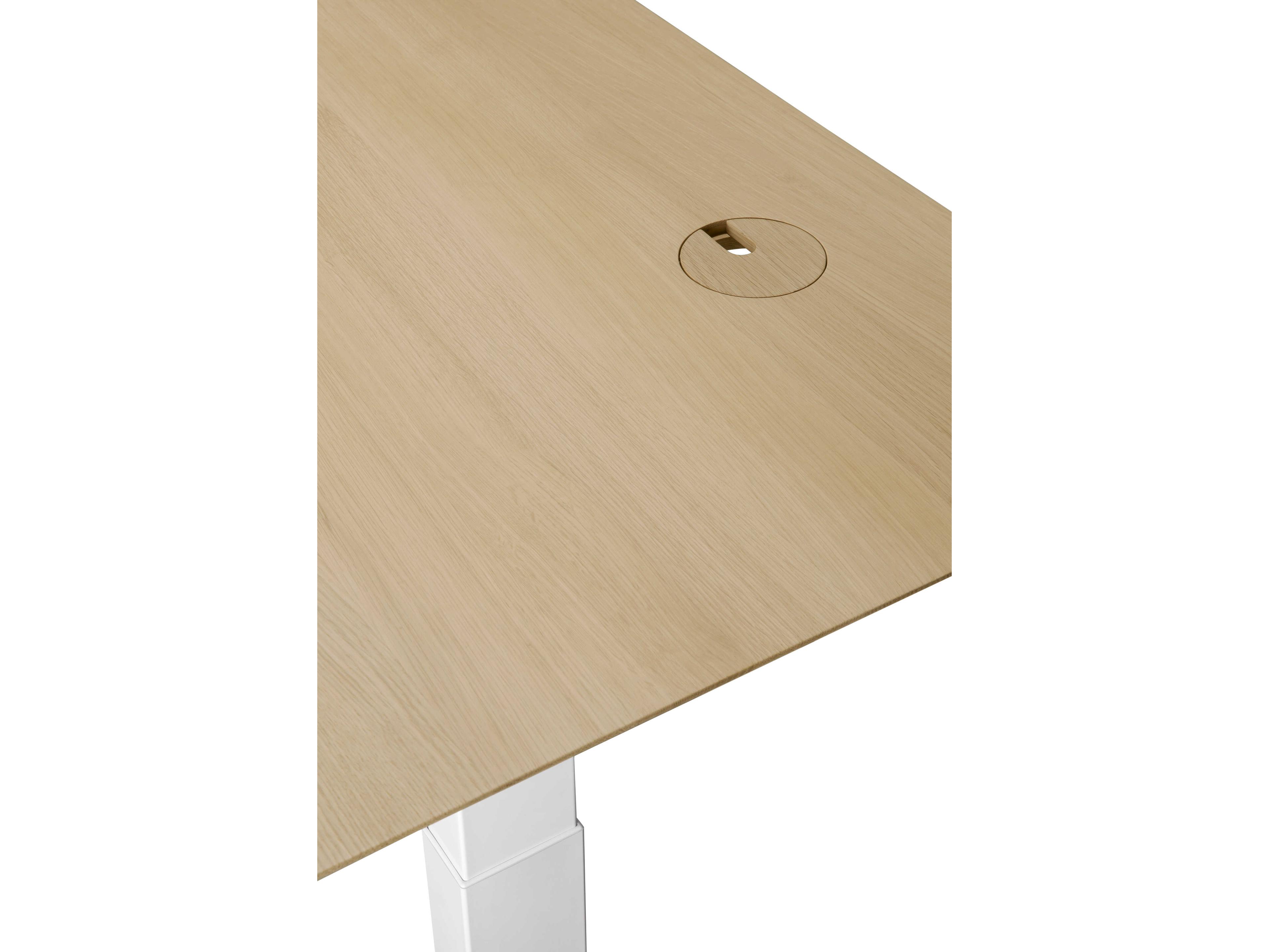 Ethnicraft Bok Oak Adjustable Desk Table Top