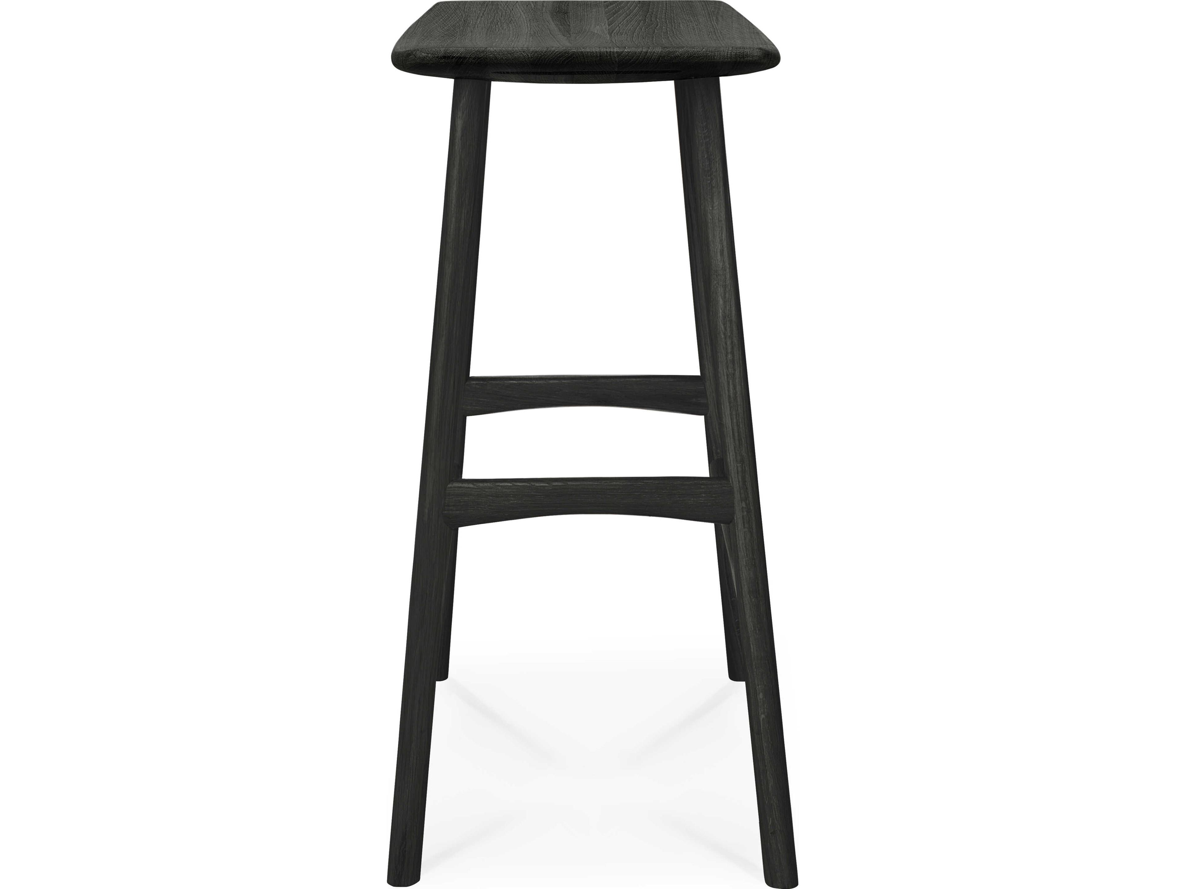 Ethnicraft Osso Oak Black Counter Stool