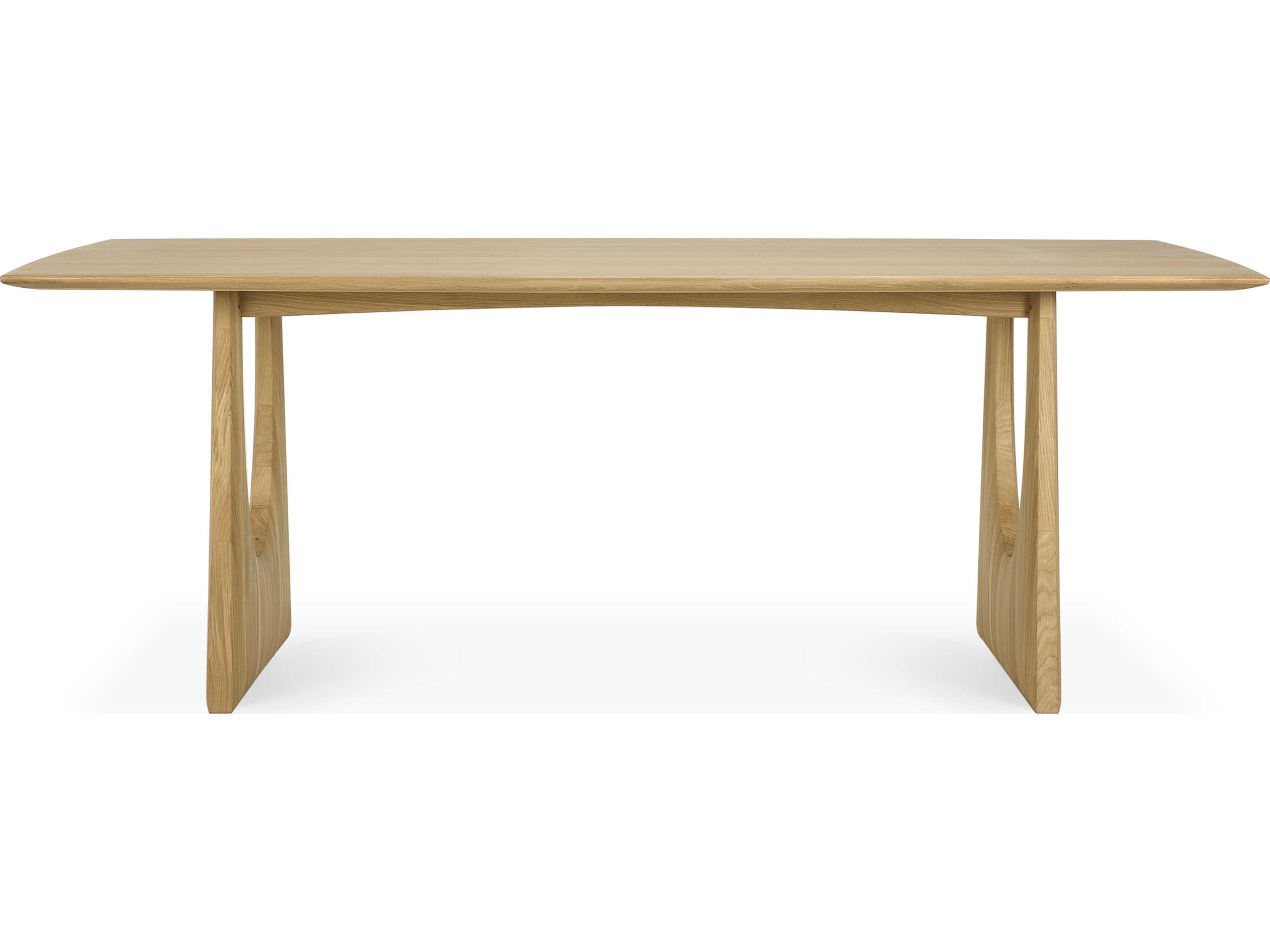 Ethnicraft Geometric Oak Dining Table