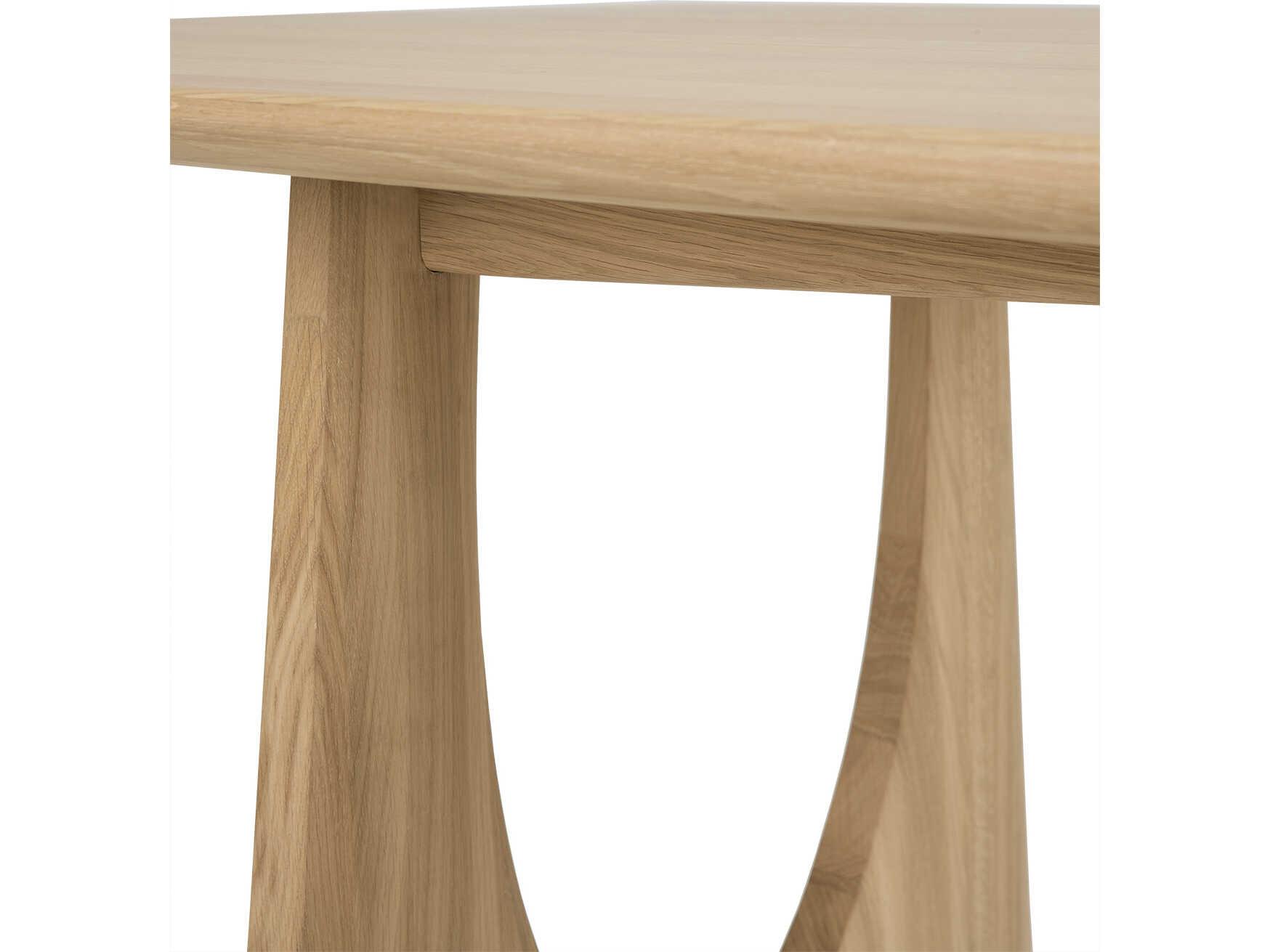 Ethnicraft Geometric Oak Dining Table