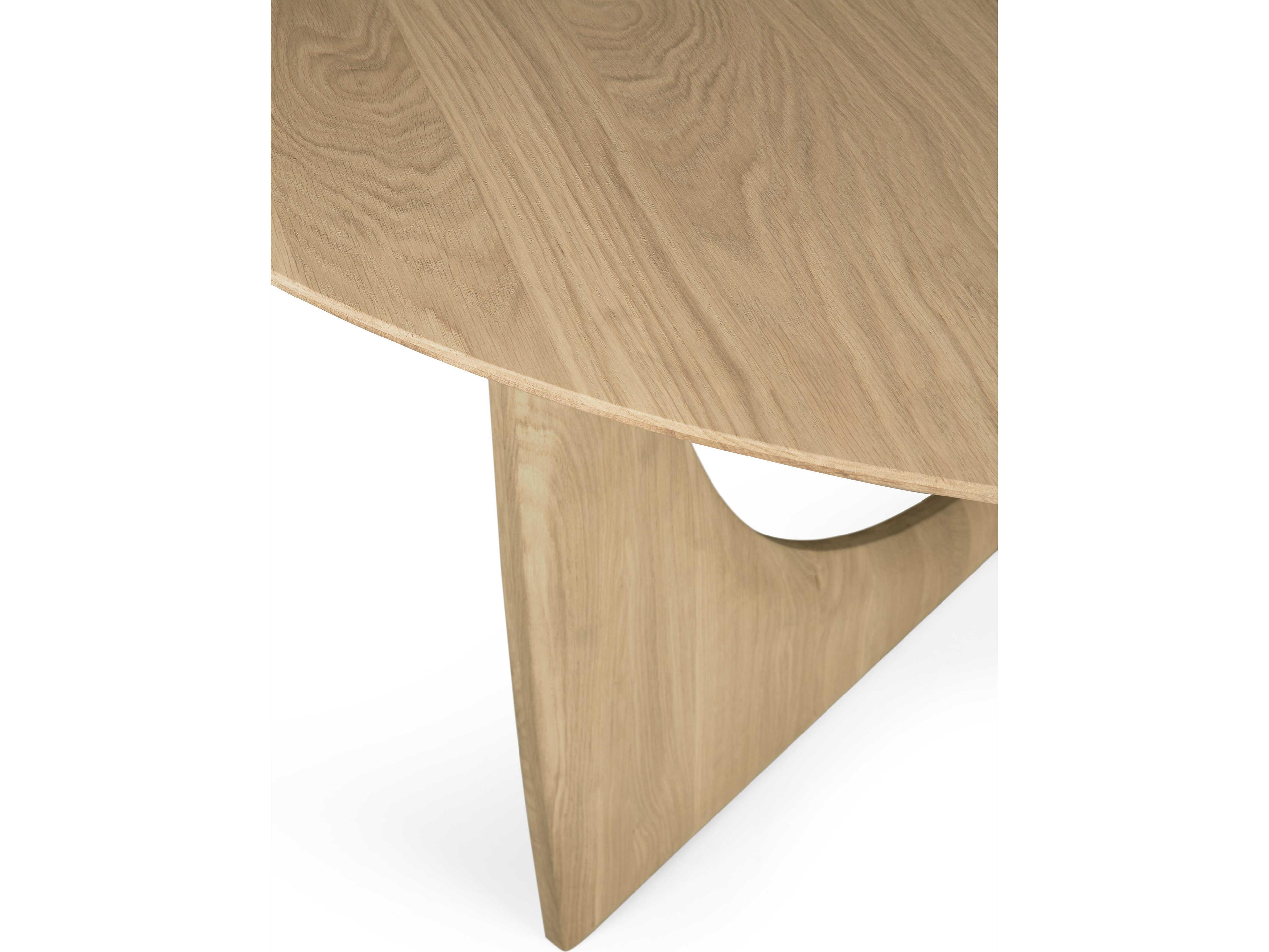 Ethnicraft Geometric Oak Dining Table