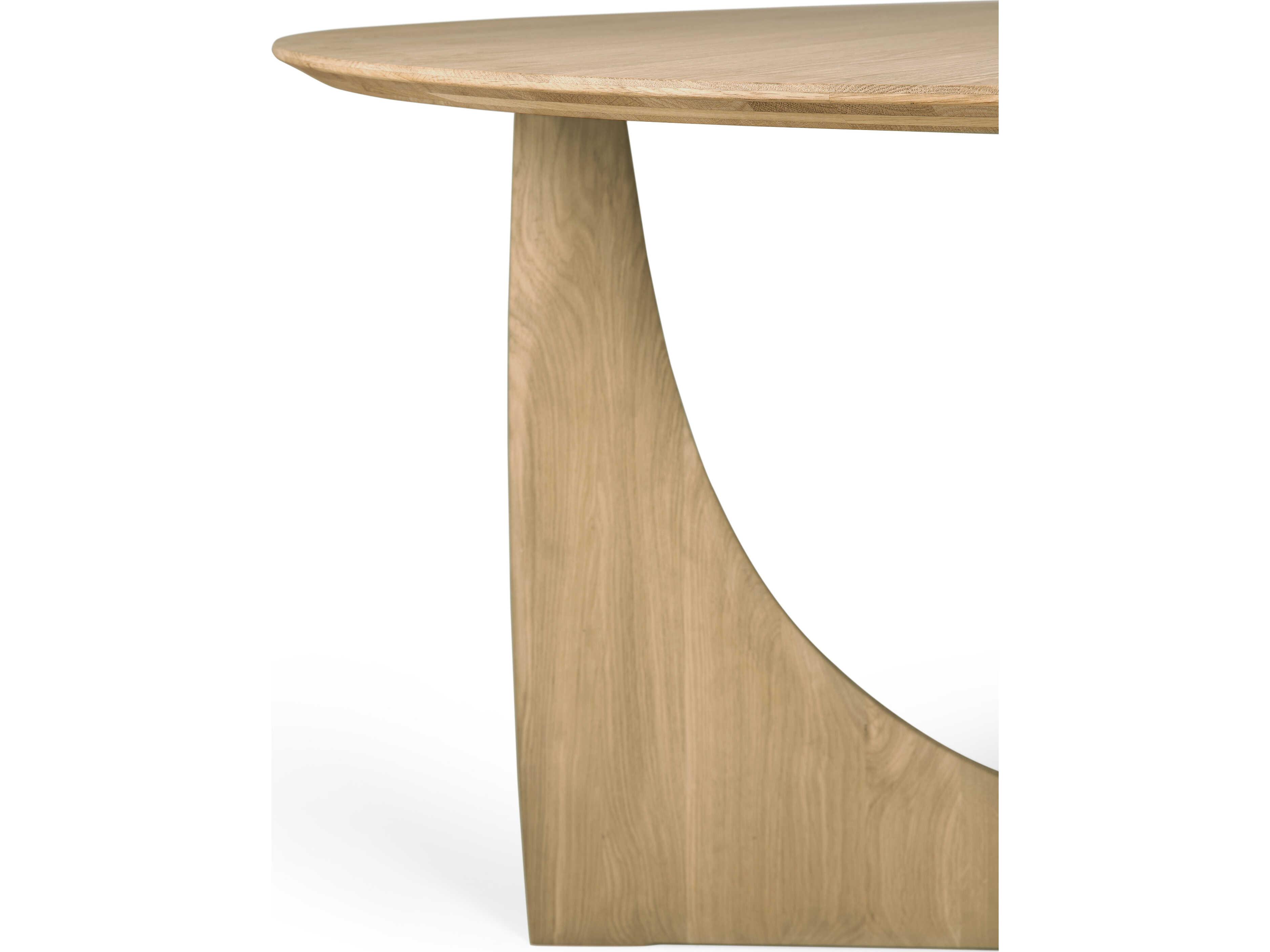 Ethnicraft Geometric Oak Dining Table