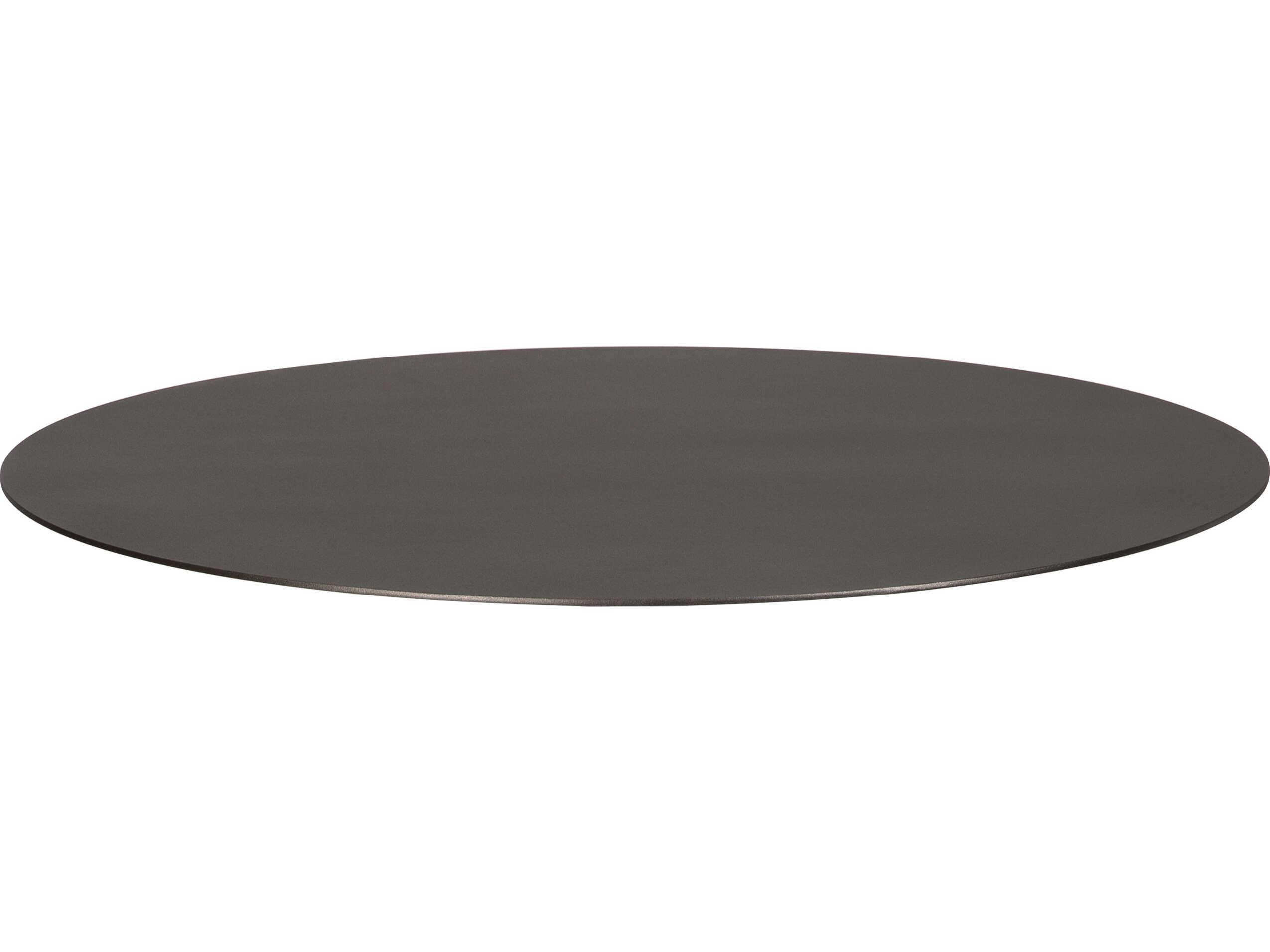 Ethnicraft Blend Dark Bronze Metal Table Top Dining Table Top