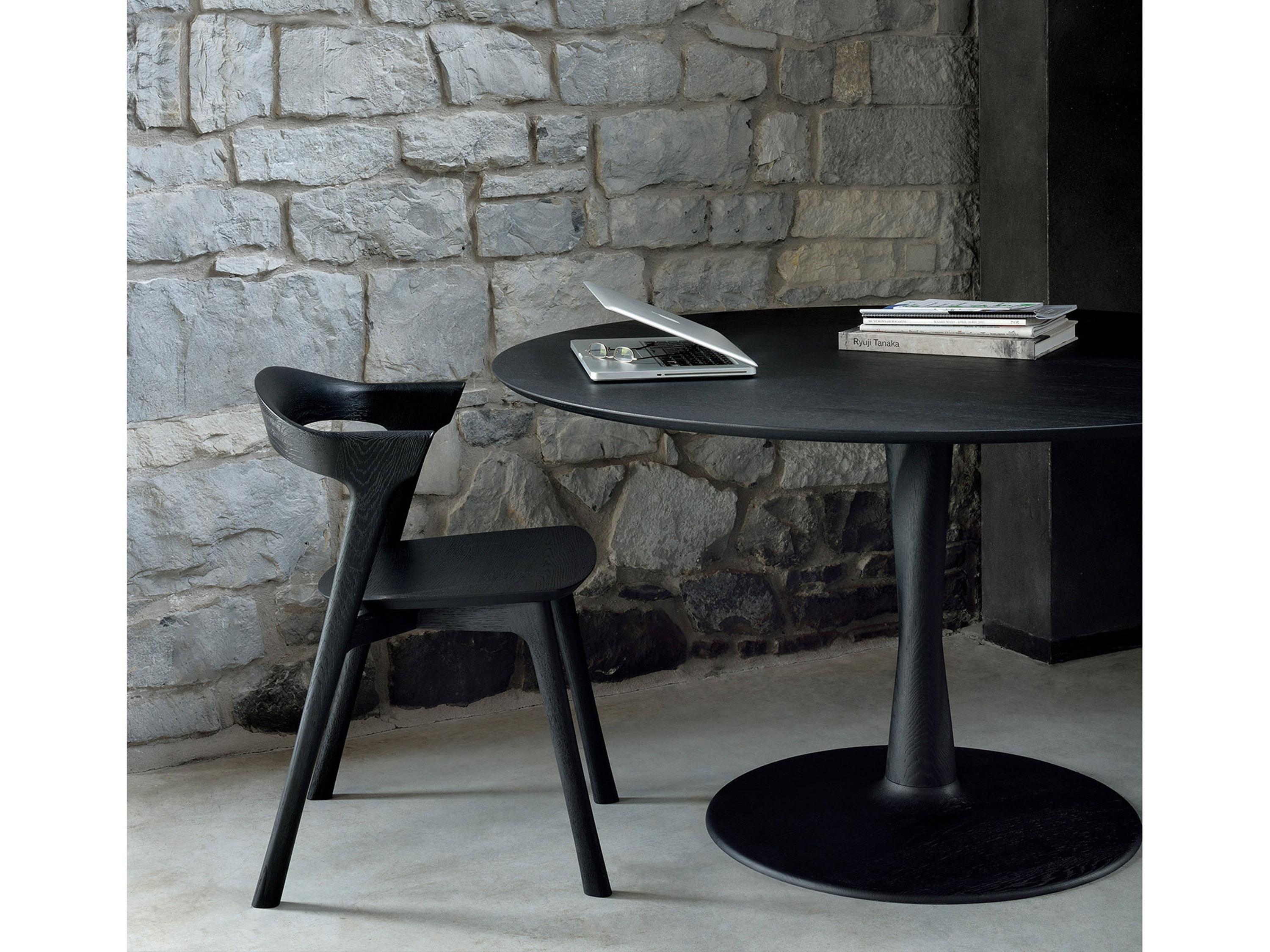 Ethnicraft Torsion Oak Wood Dining Room Set