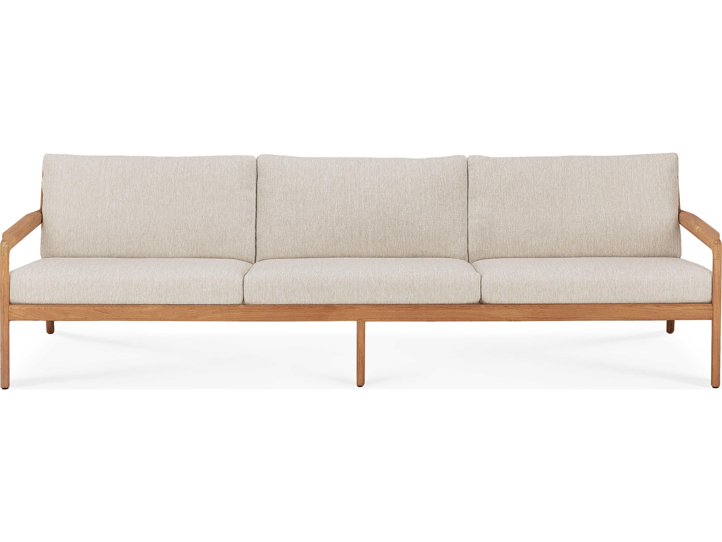 Ethnicraft Outdoor Jack Teak And Natural Sofa