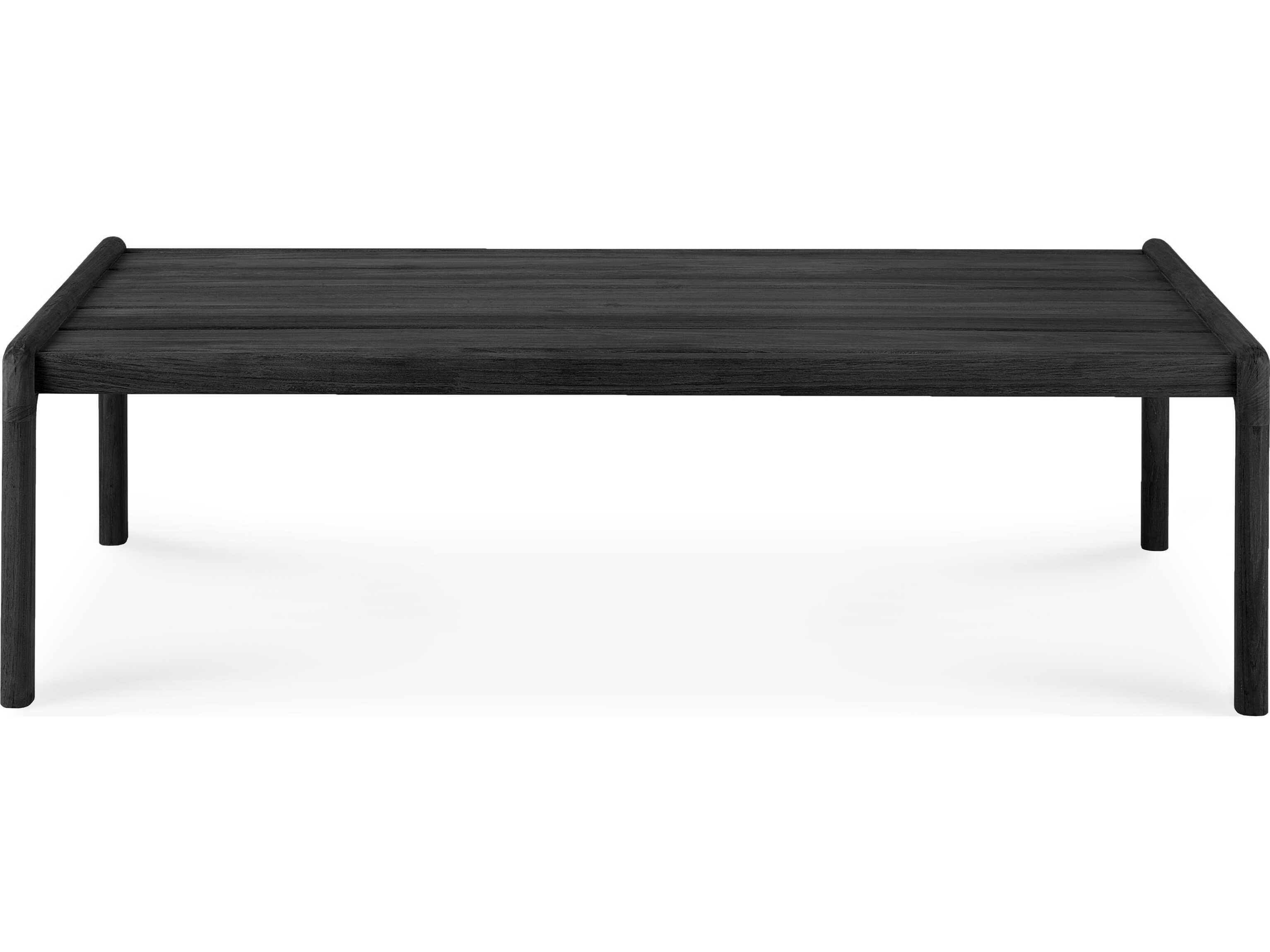 Ethnicraft Outdoor Jack Teak Black Coffee Table