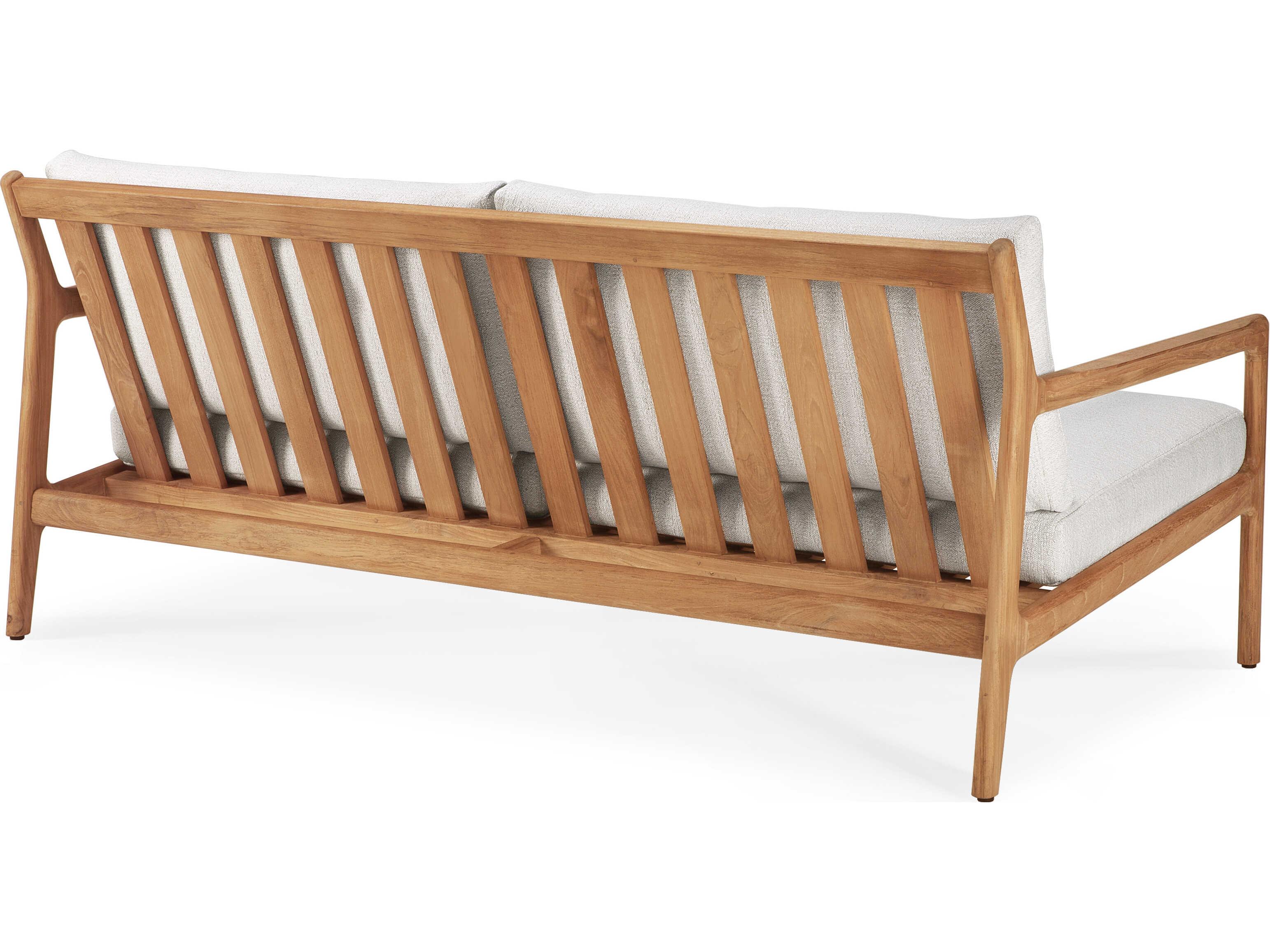 Ethnicraft Outdoor Jack Teak Off White Sofa