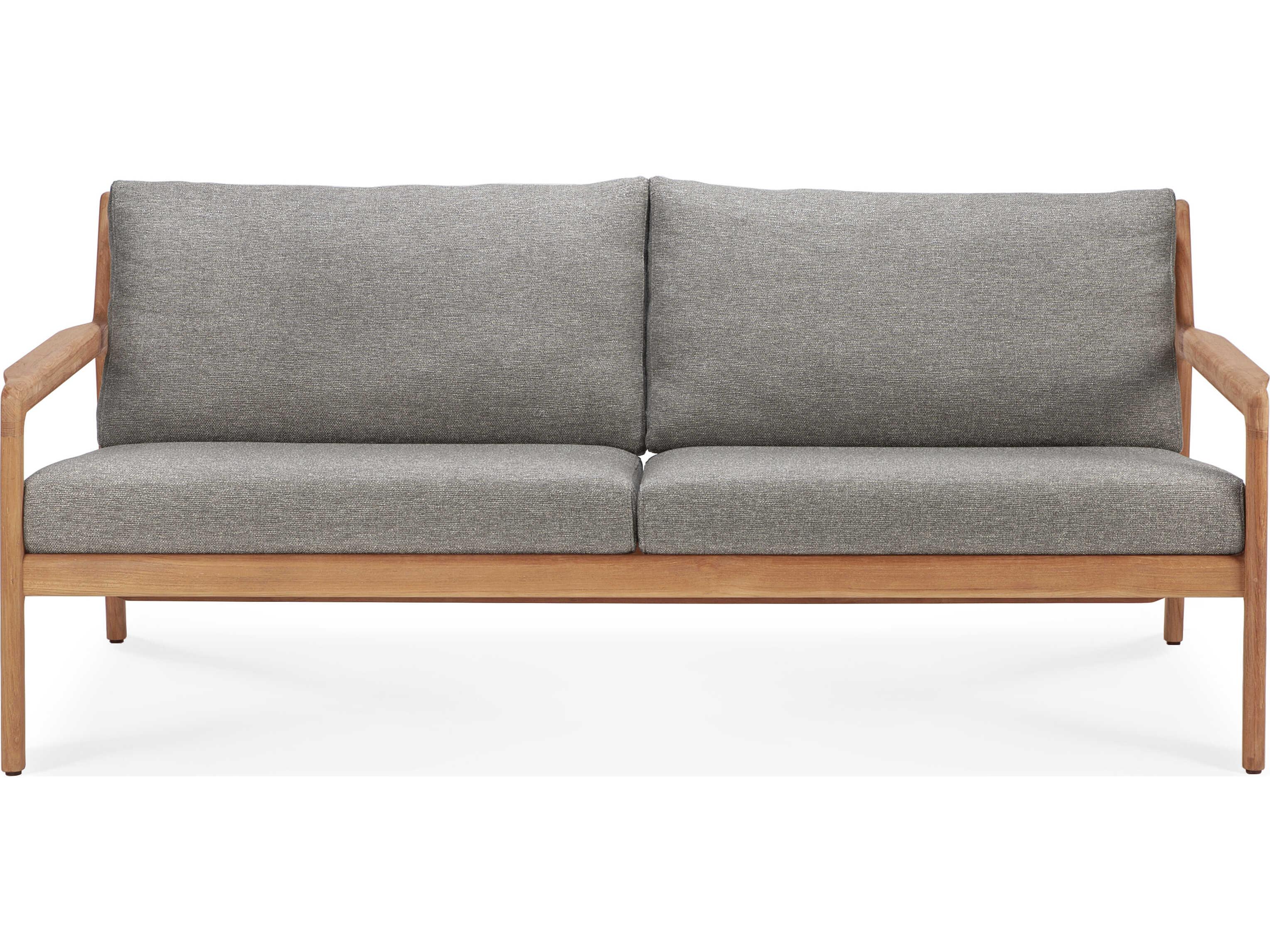 Ethnicraft Outdoor Jack Teak And Mocha Sofa