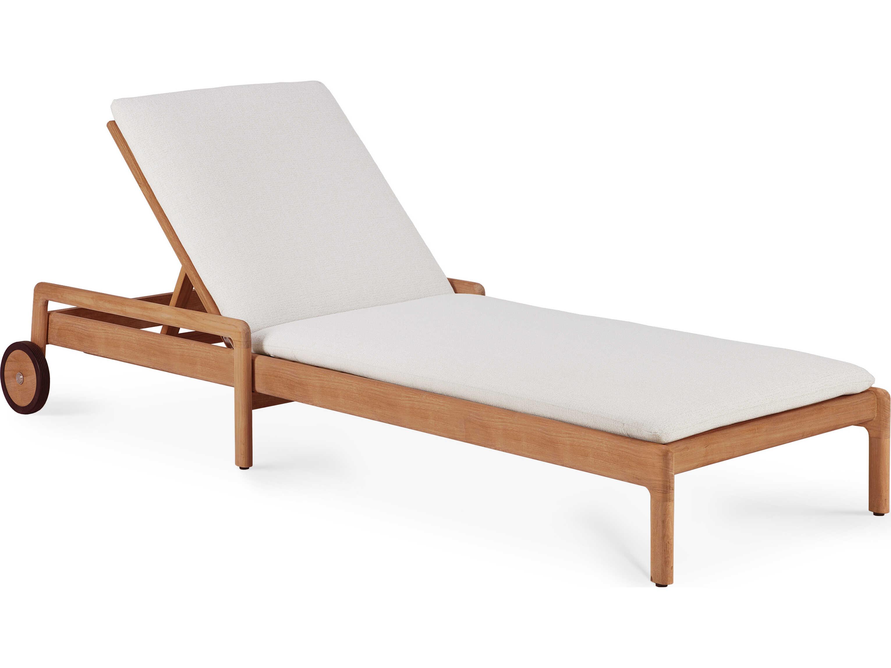 Ethnicraft Outdoor Jack Teak Adjustable Lounger Frame