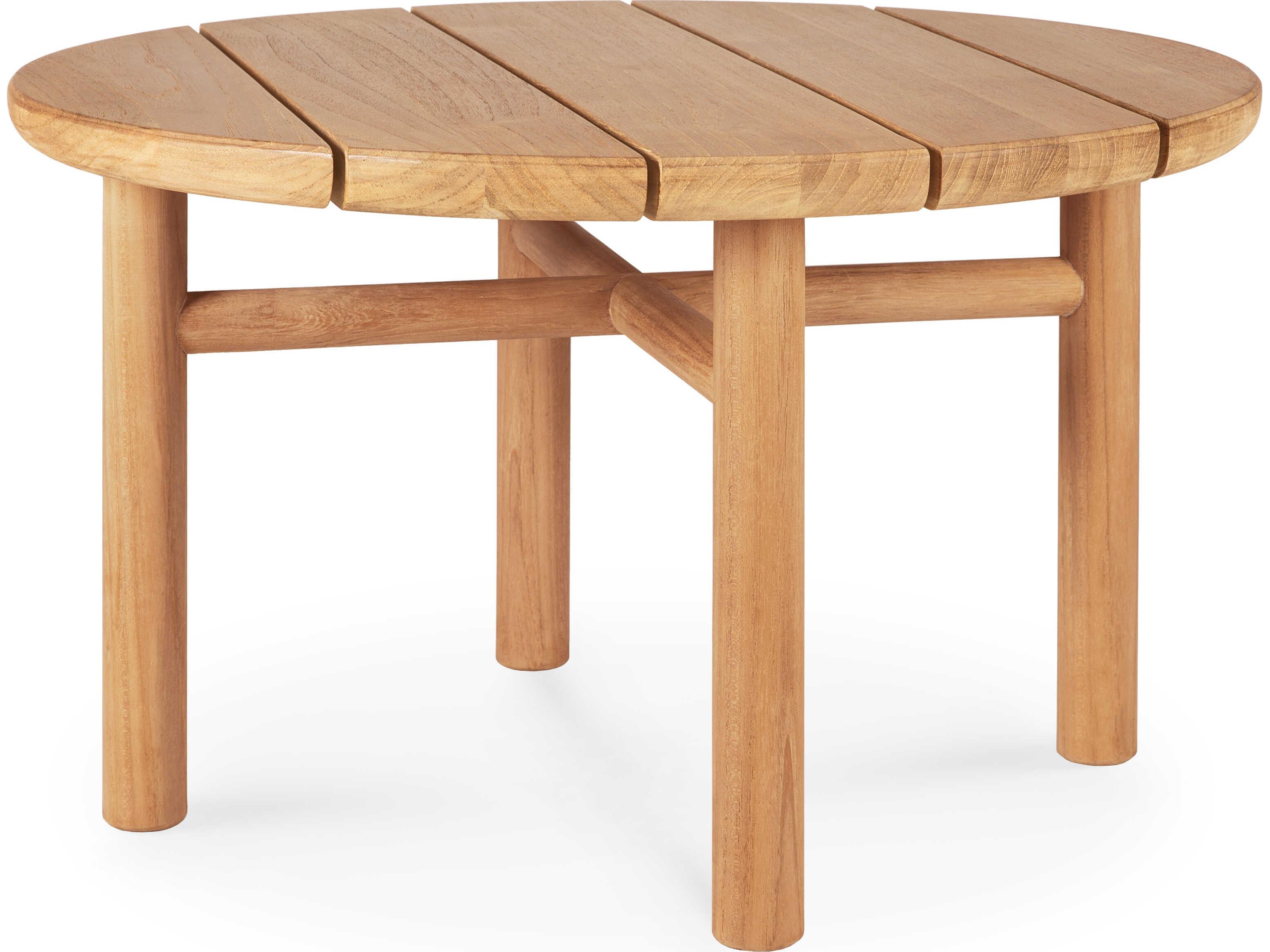 Ethnicraft Outdoor Quatro Teak Side Table