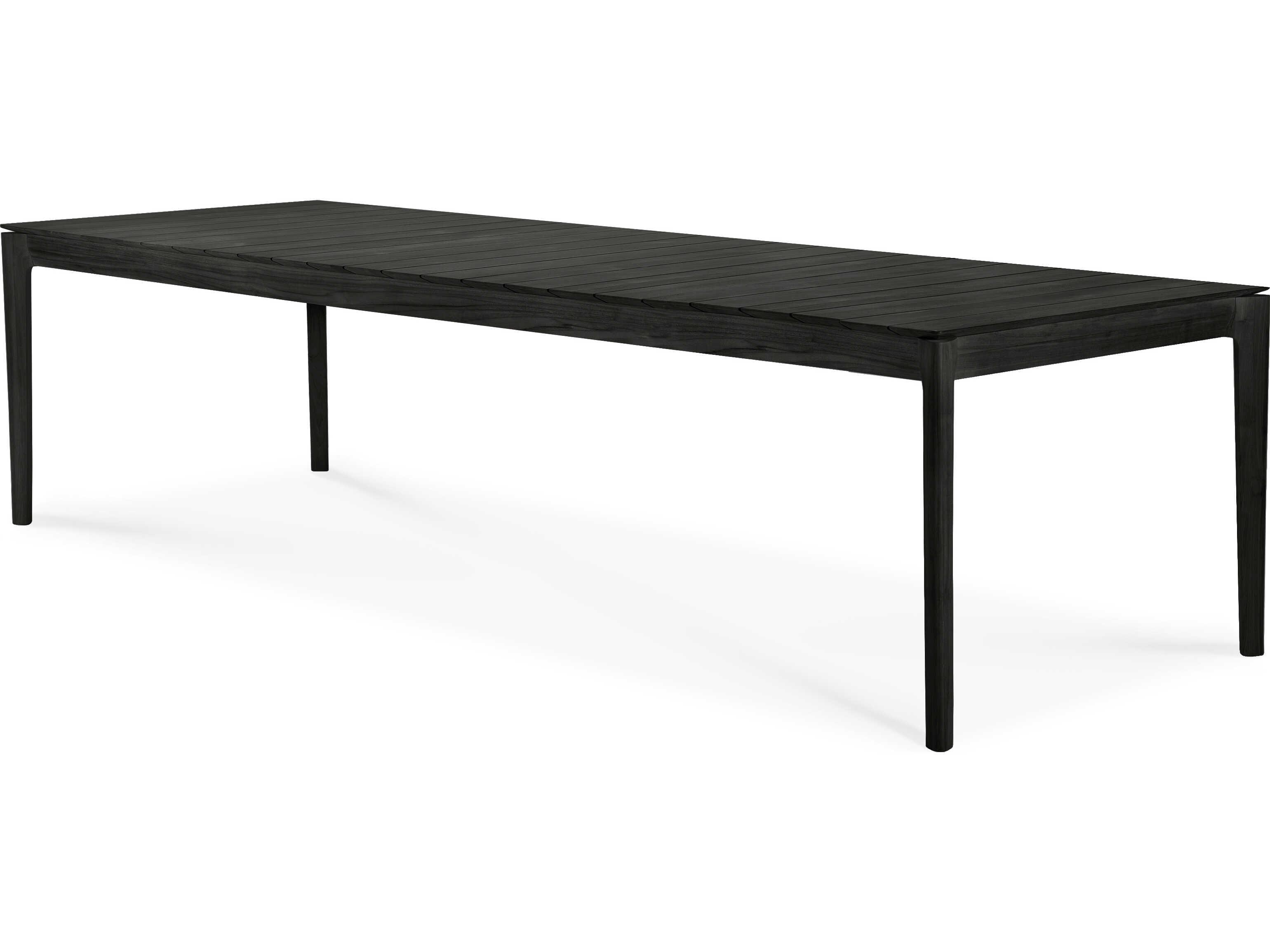 Ethnicraft Outdoor Bok Teak Black Dining Table