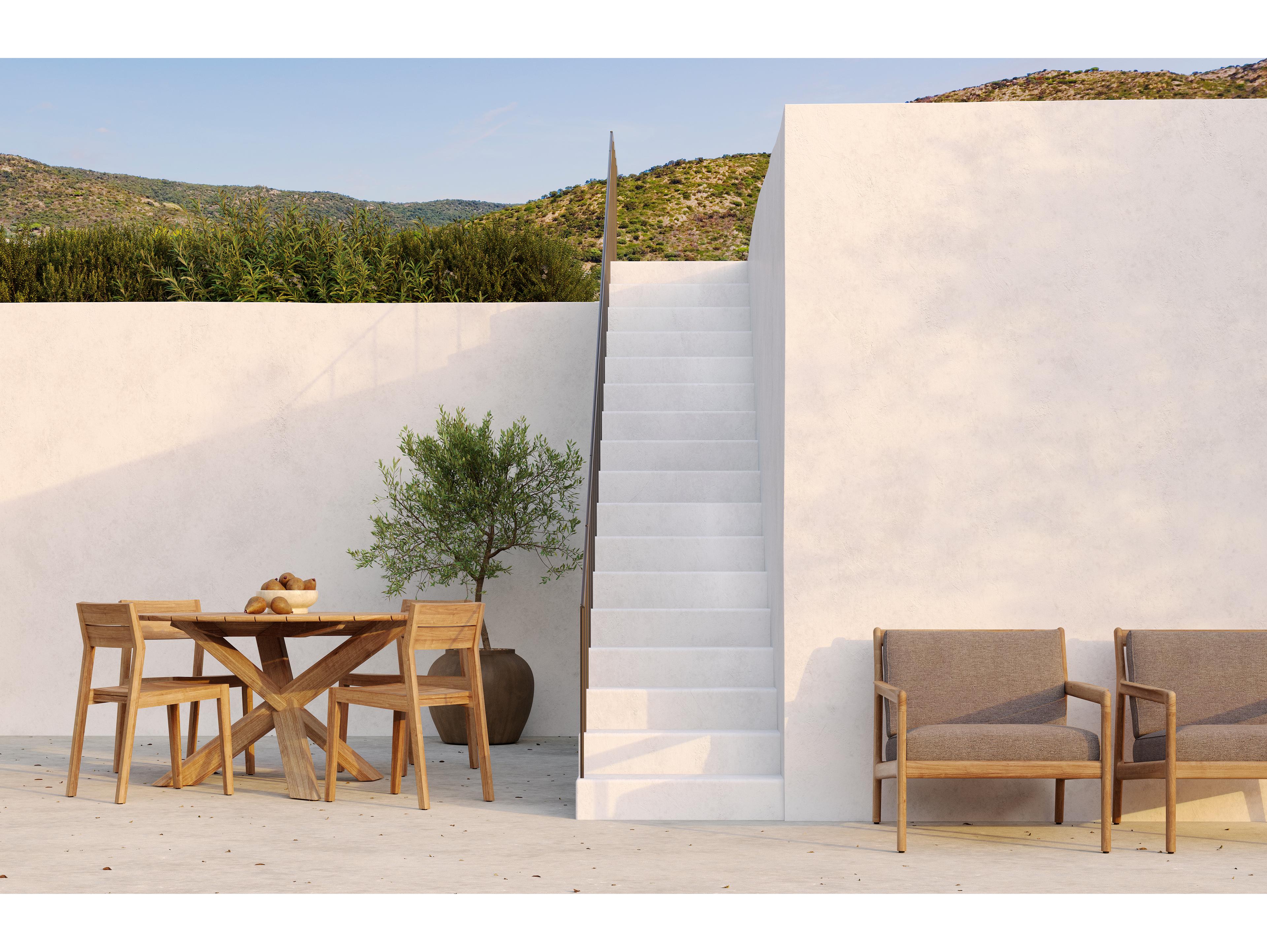 Ethnicraft Outdoor Ex1 Teak Dining Chair