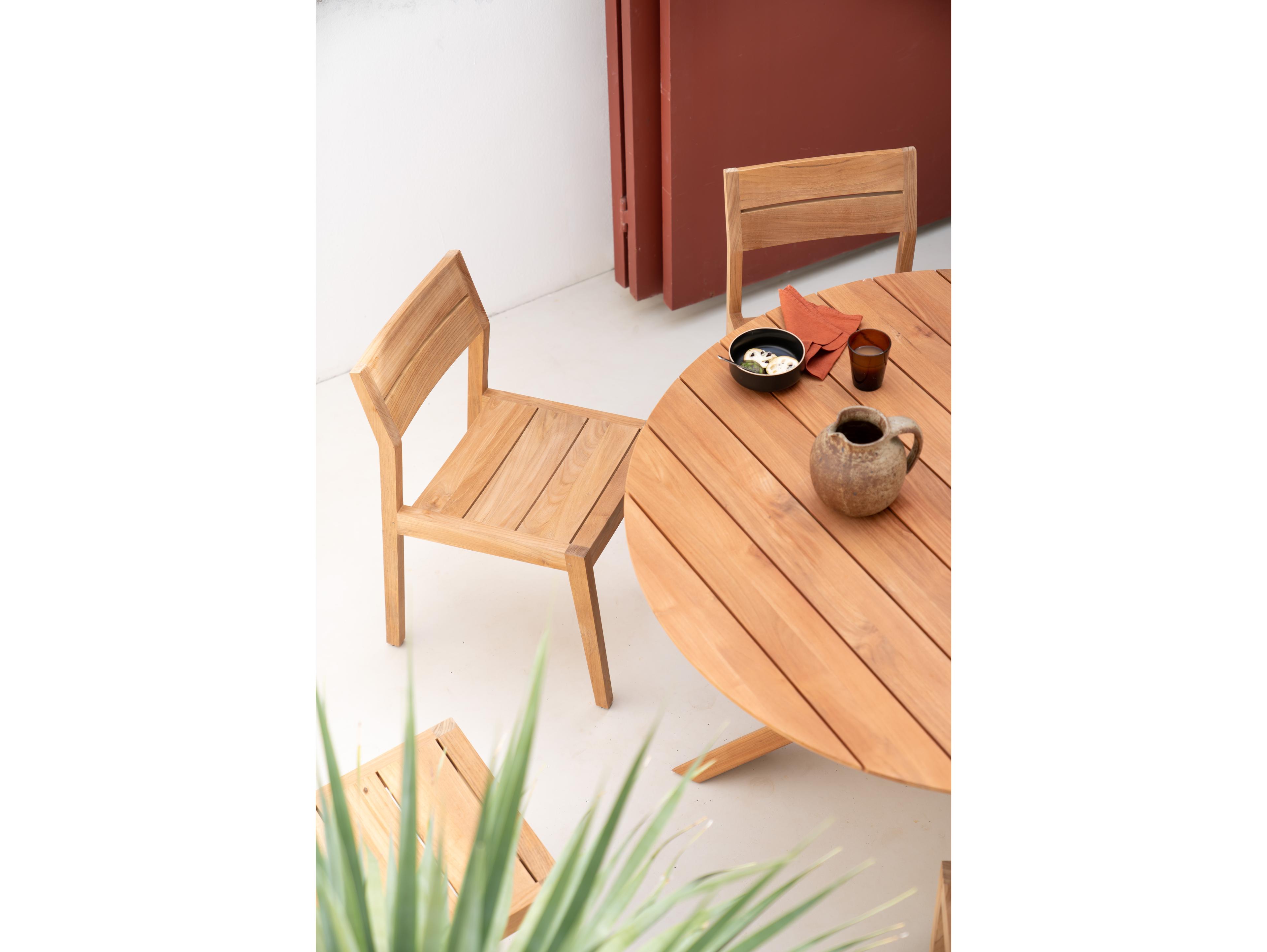 Ethnicraft Outdoor Ex1 Teak Dining Chair