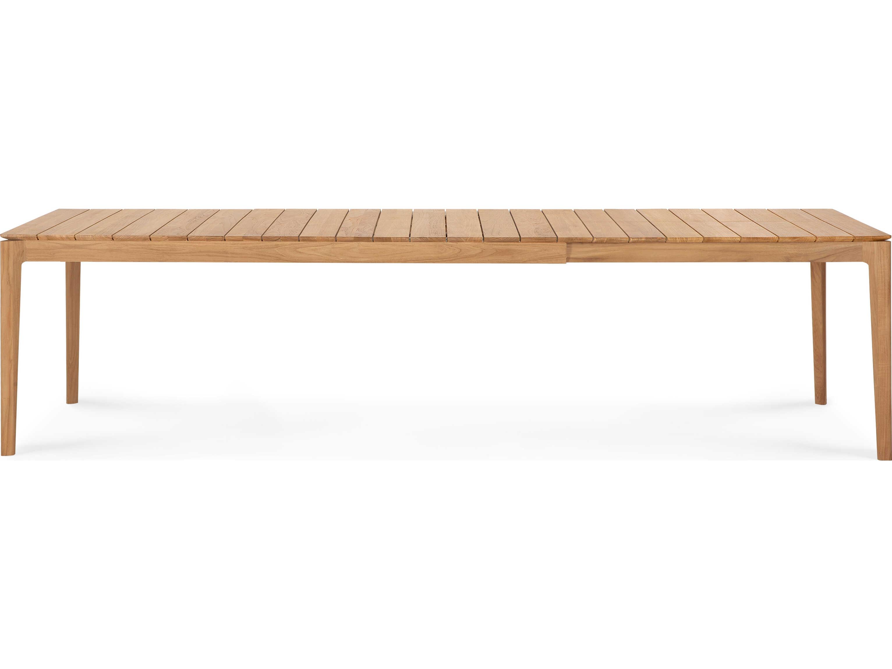 Ethnicraft Outdoor Bok Teak Extendable Dining Table