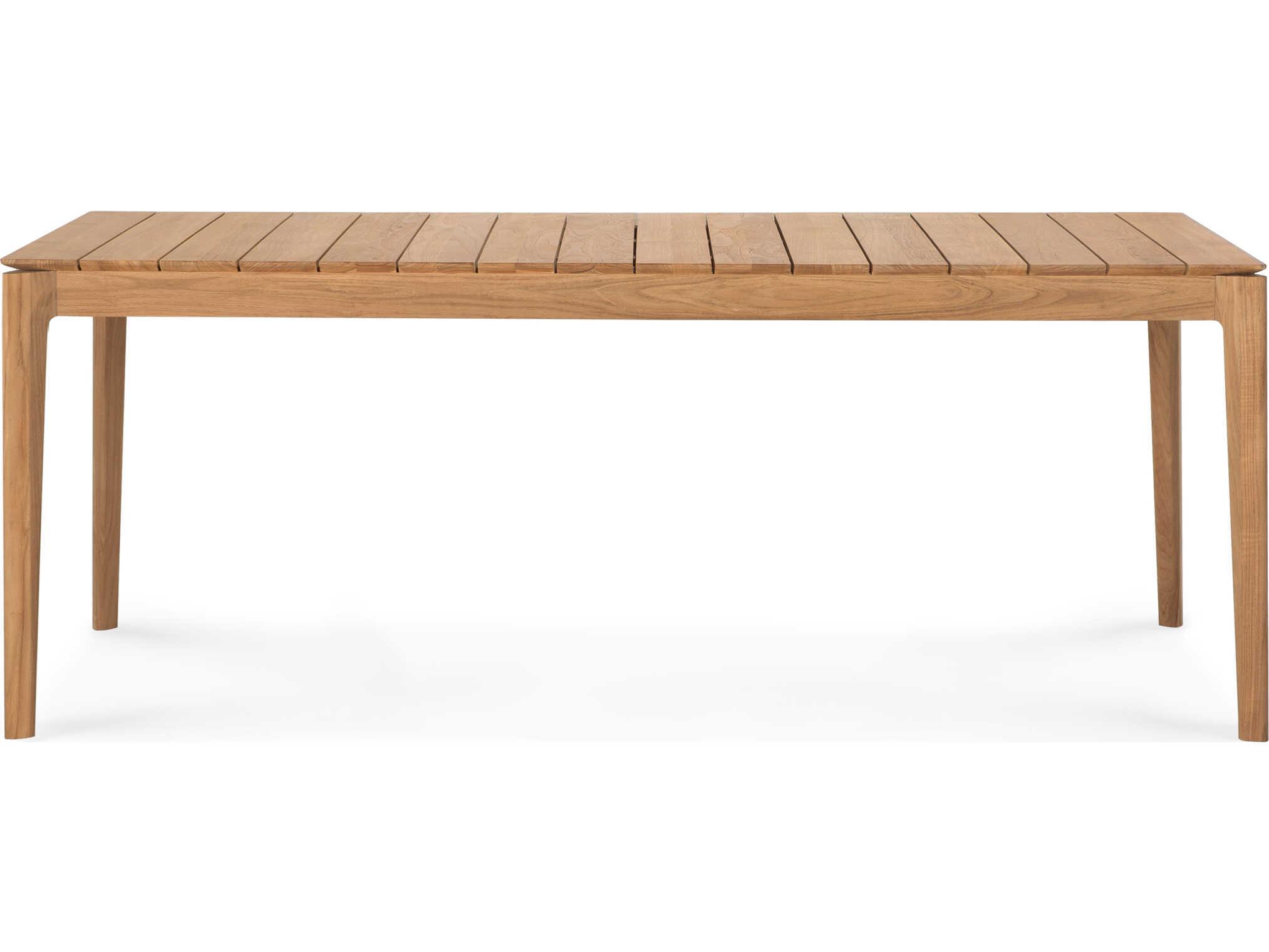 Ethnicraft Outdoor Bok Teak Extendable Dining Table